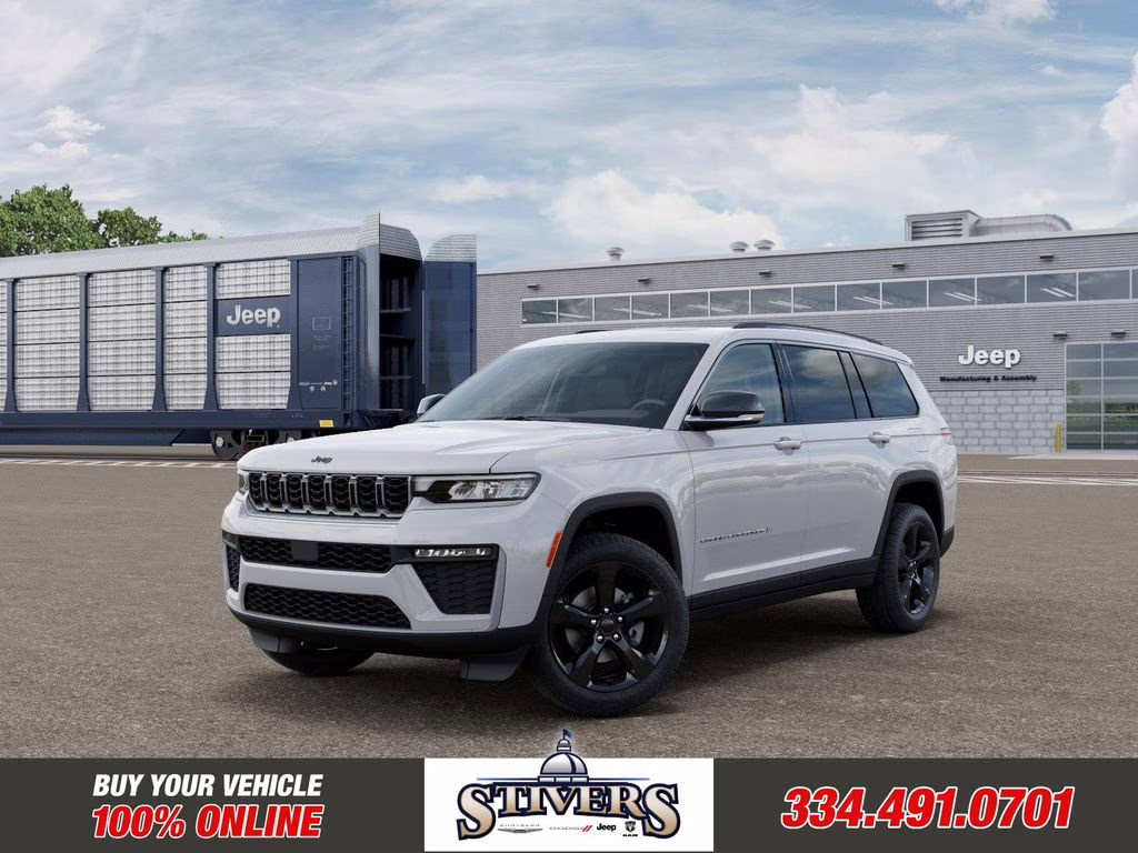 2026 Bright White Clearcoat Jeep Grand Cherokee L Limited RWD SUV
