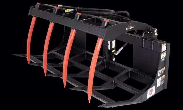 2026 Black Bad Boy implement 48" Brush Grapple