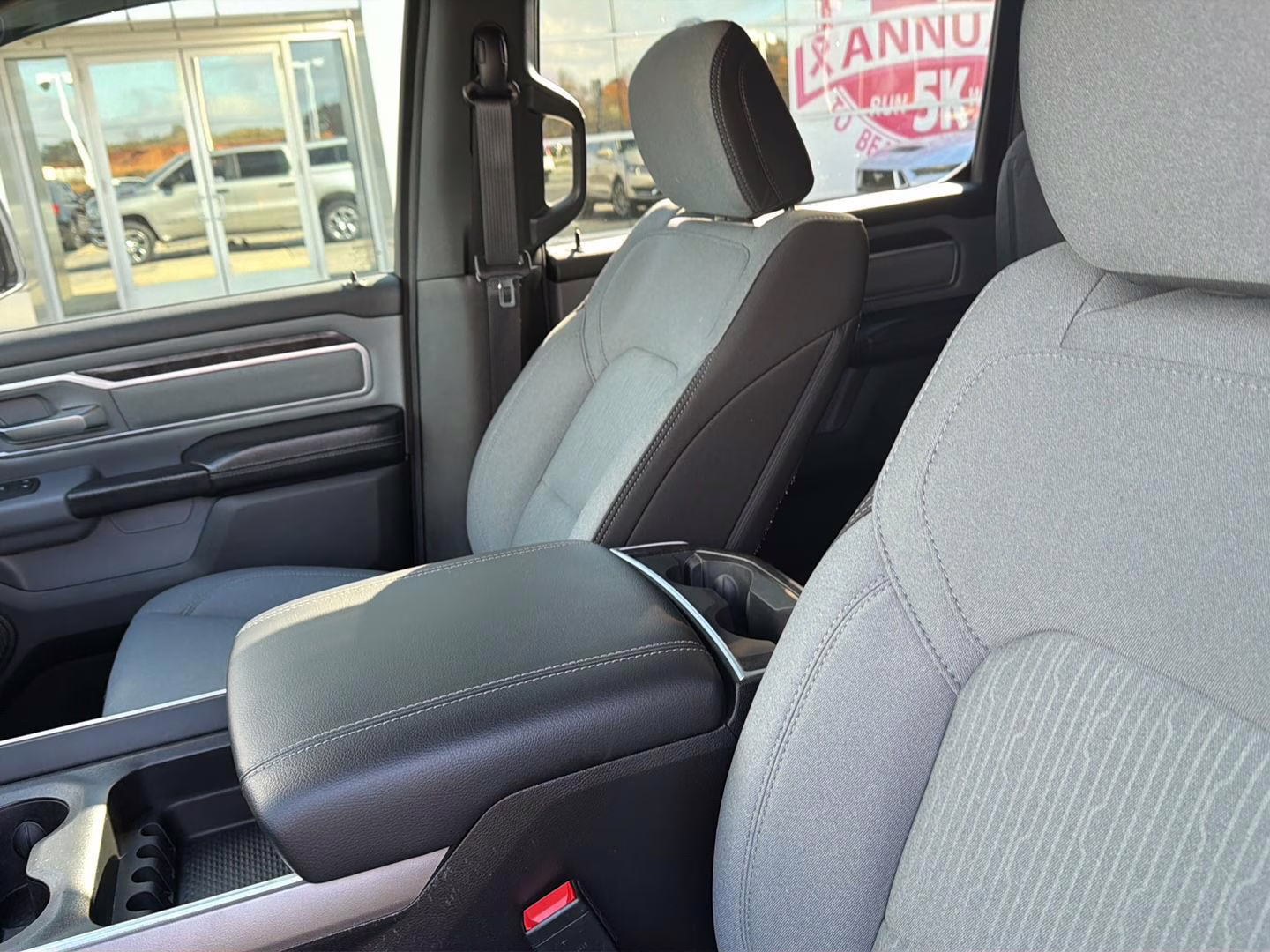 2023 Billet Silver Metallic Clearcoat Ram 1500 Big Horn 4X4 Truck