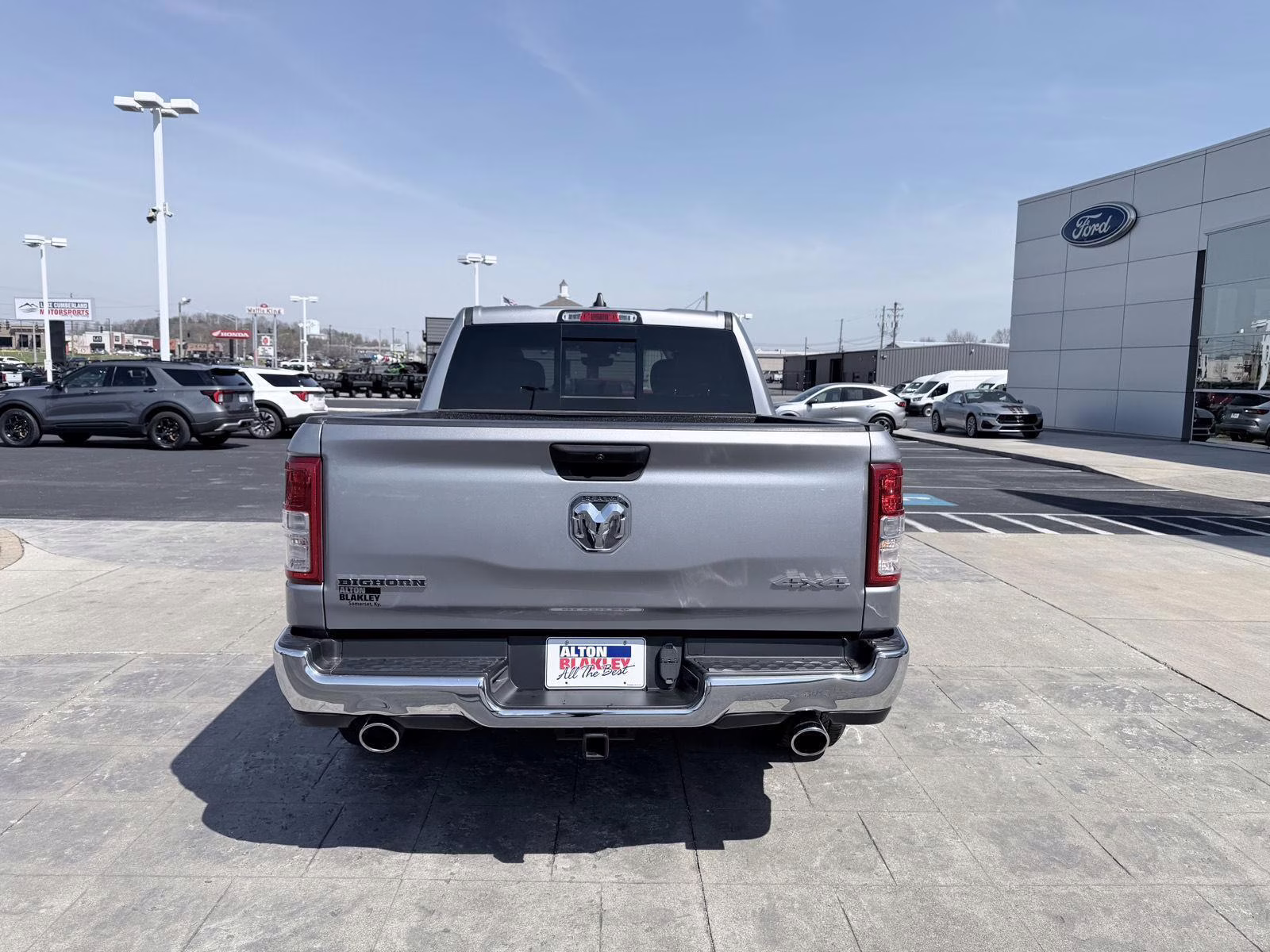 2023 Billet Silver Metallic Clearcoat Ram 1500 Big Horn 4X4 Truck