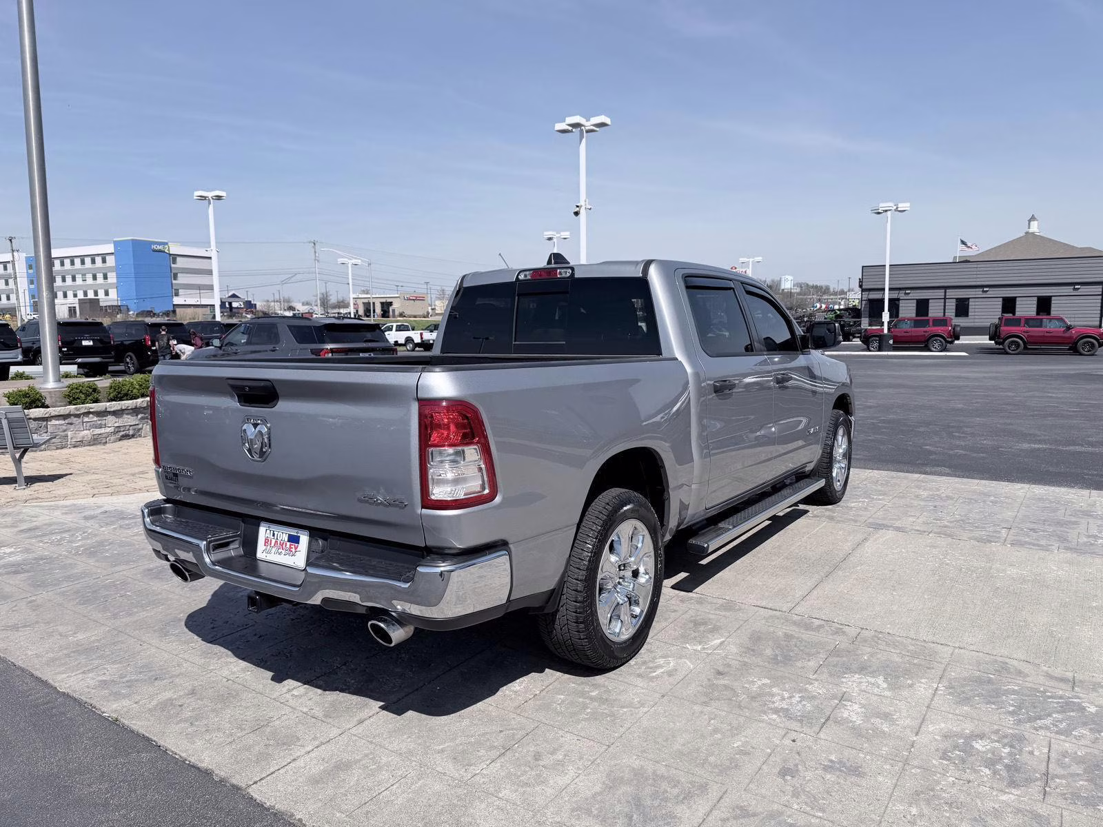2023 Billet Silver Metallic Clearcoat Ram 1500 Big Horn 4X4 Truck