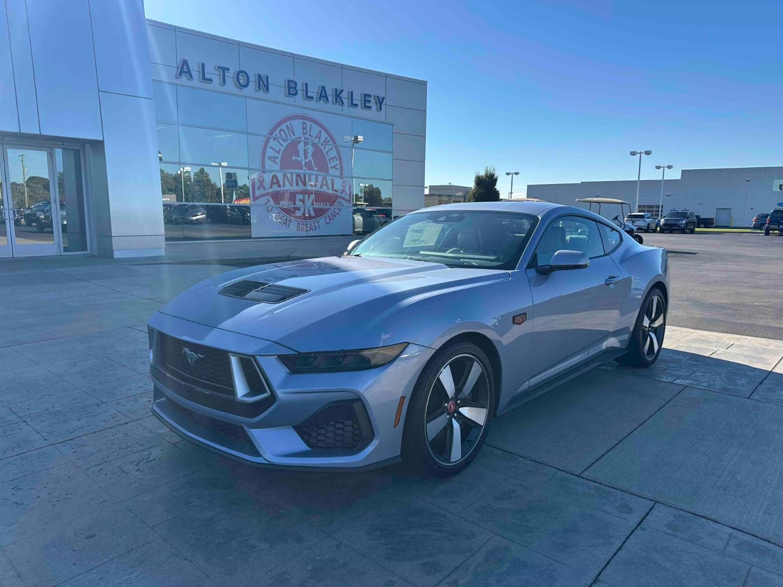 2025 Vapor Blue Metallic Ford Mustang GT Premium RWD Fastback