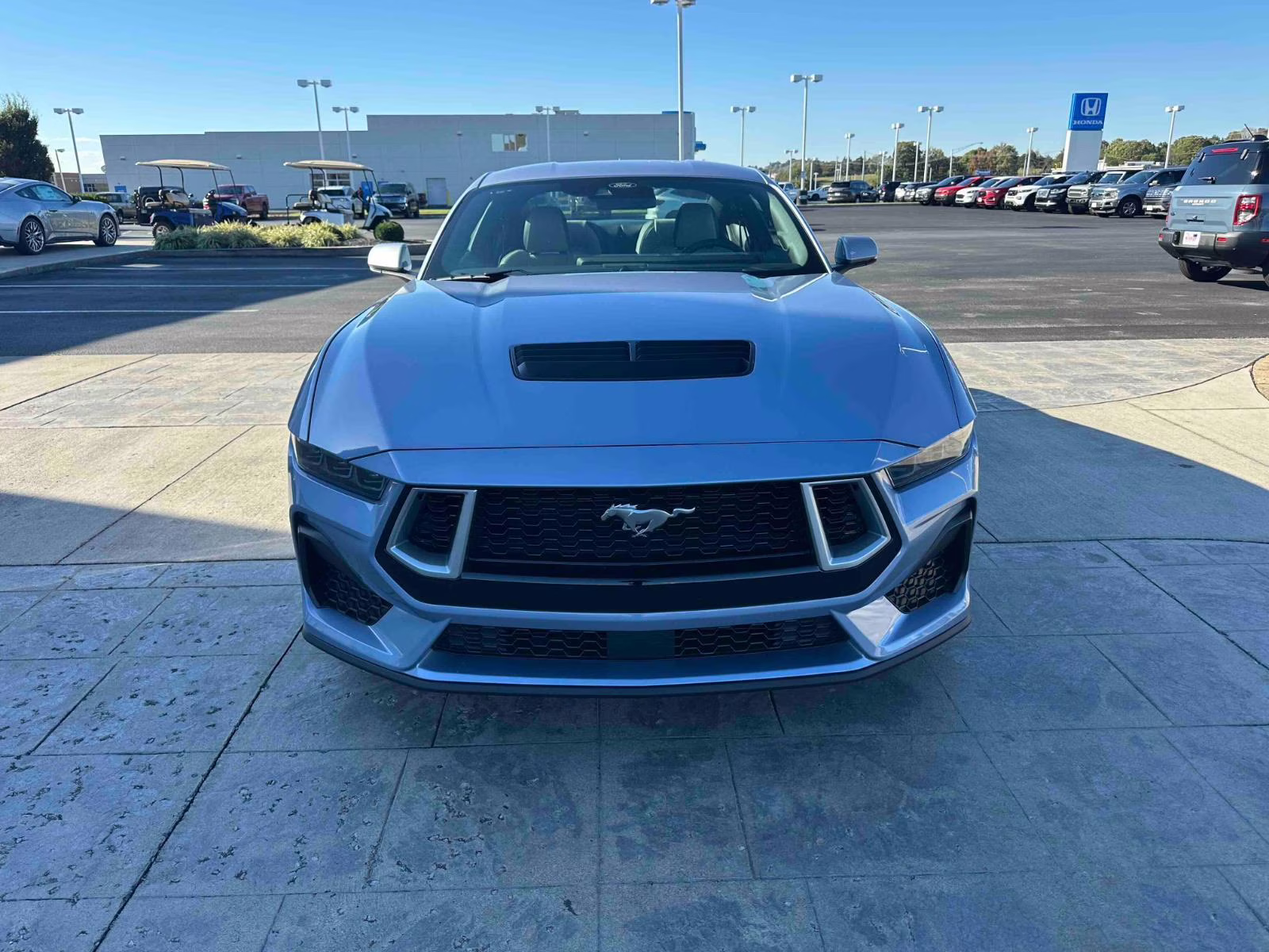 2025 Vapor Blue Metallic Ford Mustang GT Premium RWD Fastback