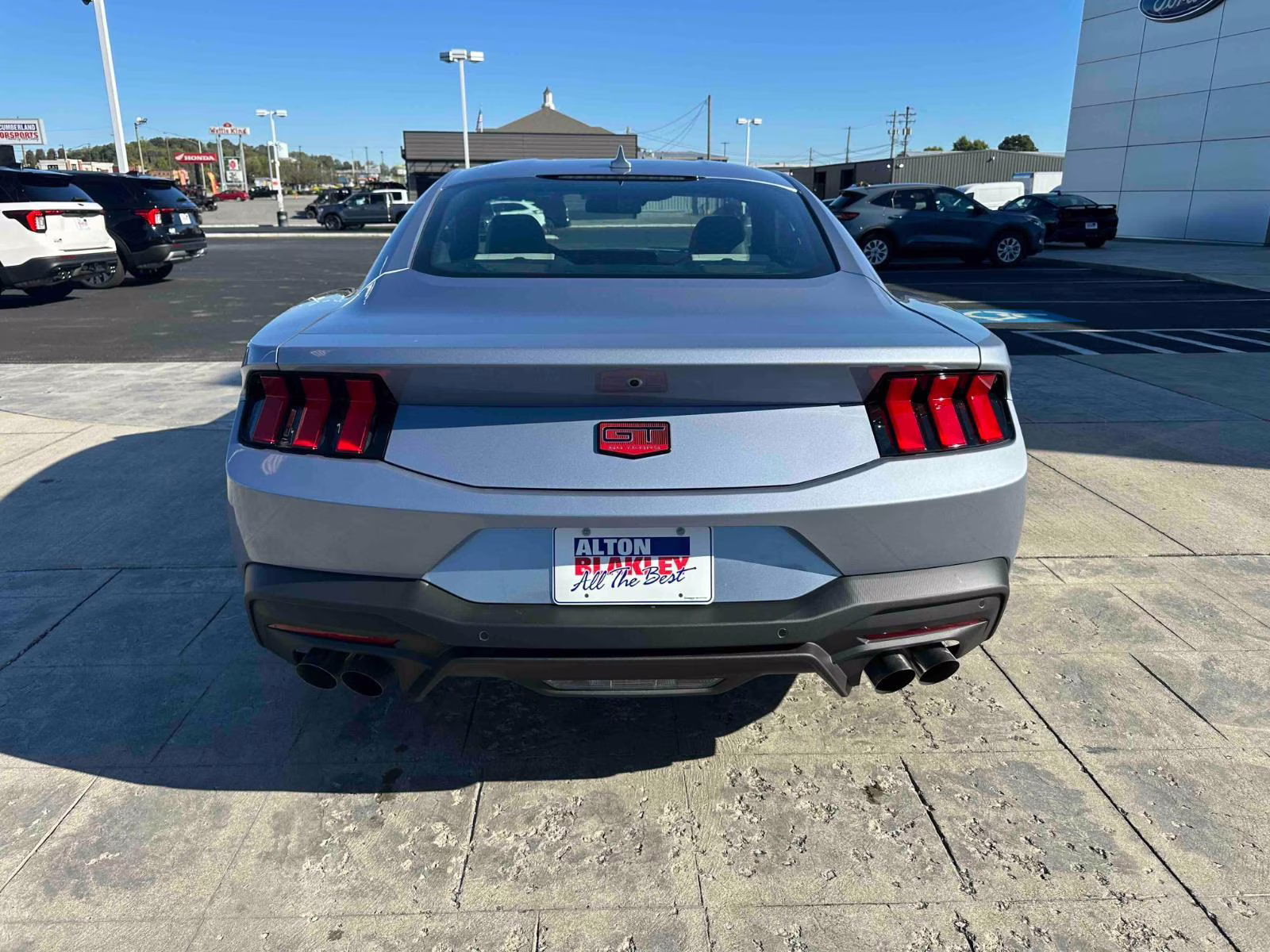 2025 Vapor Blue Metallic Ford Mustang GT Premium RWD Fastback