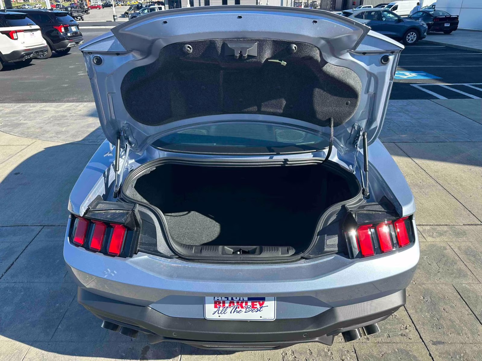 2025 Vapor Blue Metallic Ford Mustang GT Premium RWD Fastback