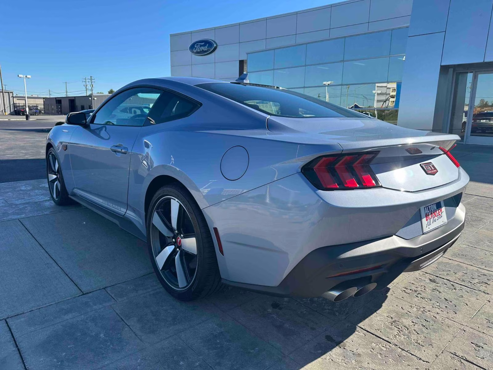 2025 Vapor Blue Metallic Ford Mustang GT Premium RWD Fastback