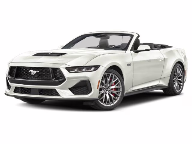 2025 WIMBLEDON WHITE Ford Mustang GT Premium RWD Convertible