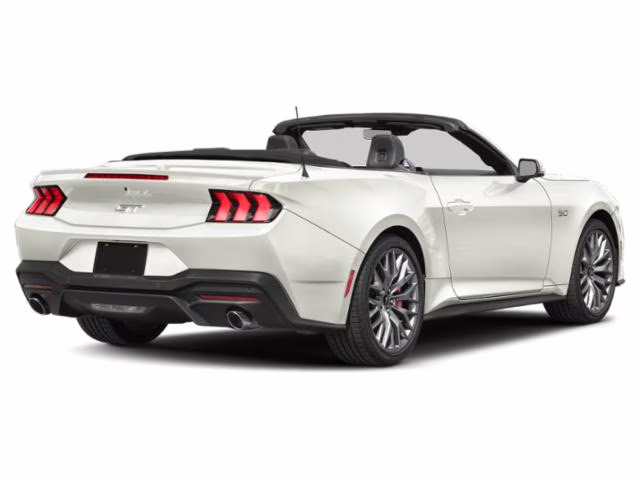 2025 WIMBLEDON WHITE Ford Mustang GT Premium RWD Convertible