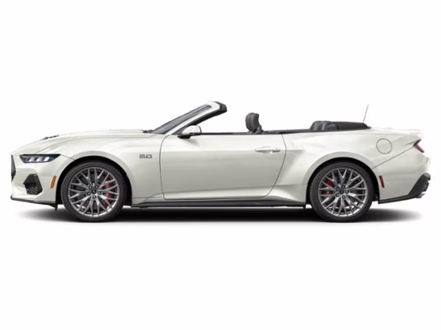 2025 WIMBLEDON WHITE Ford Mustang GT Premium RWD Convertible