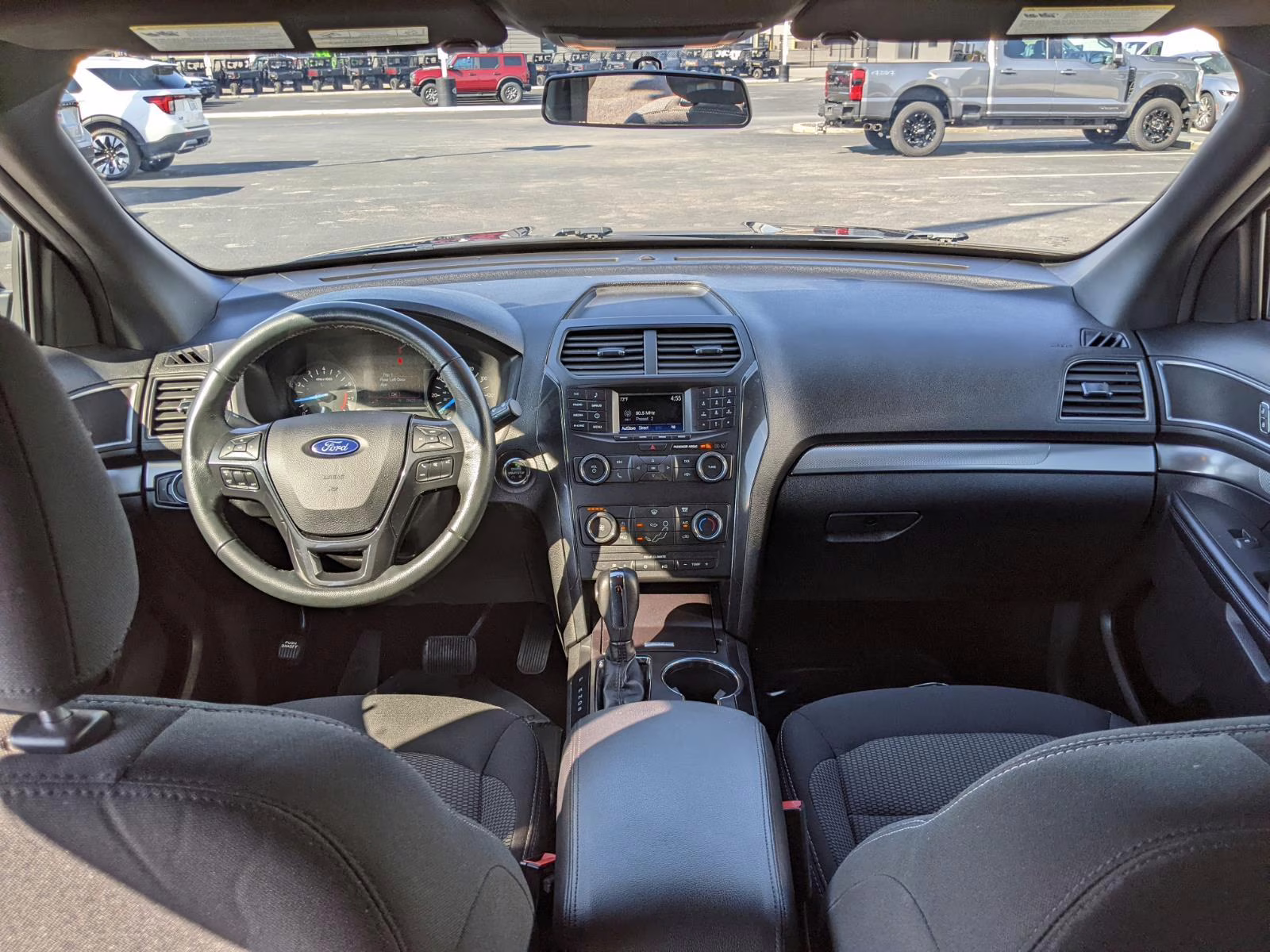 2019 Blue Ford Explorer XLT 4X4 SUV