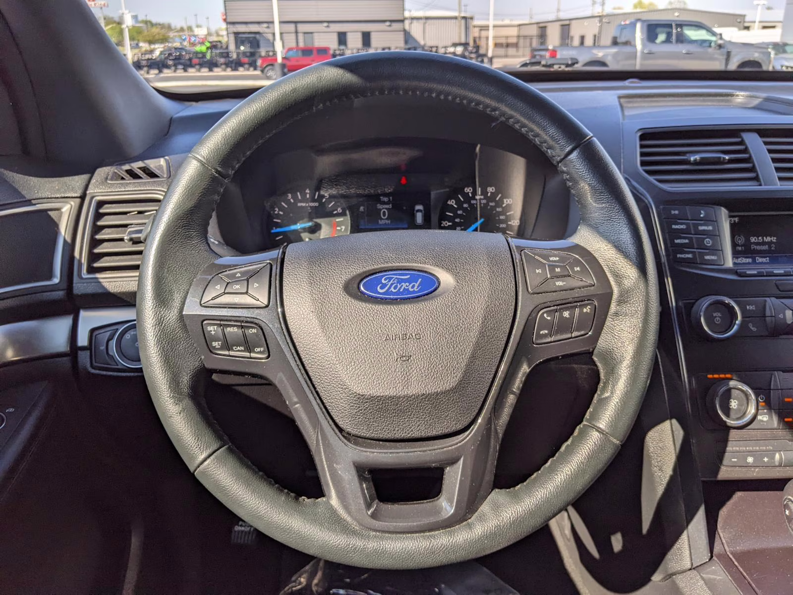 2019 Blue Ford Explorer XLT 4X4 SUV