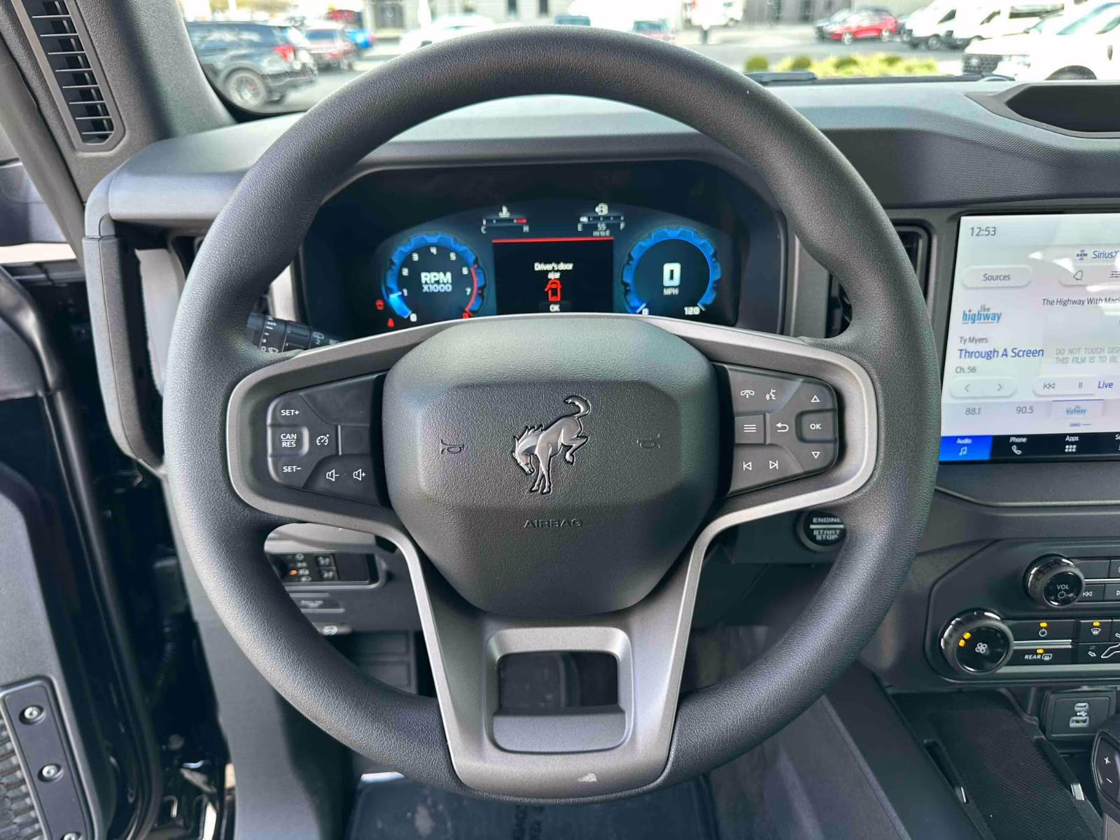 2025 Shadow Black Ford Bronco Base 4X4 SUV