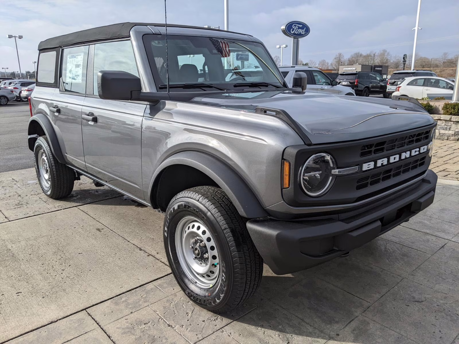 2025 Carbonized Gray Metallic Ford Bronco Base 4X4 SUV