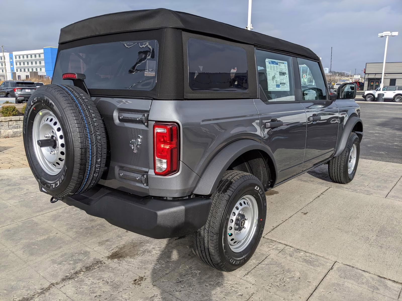 2025 Carbonized Gray Metallic Ford Bronco Base 4X4 SUV