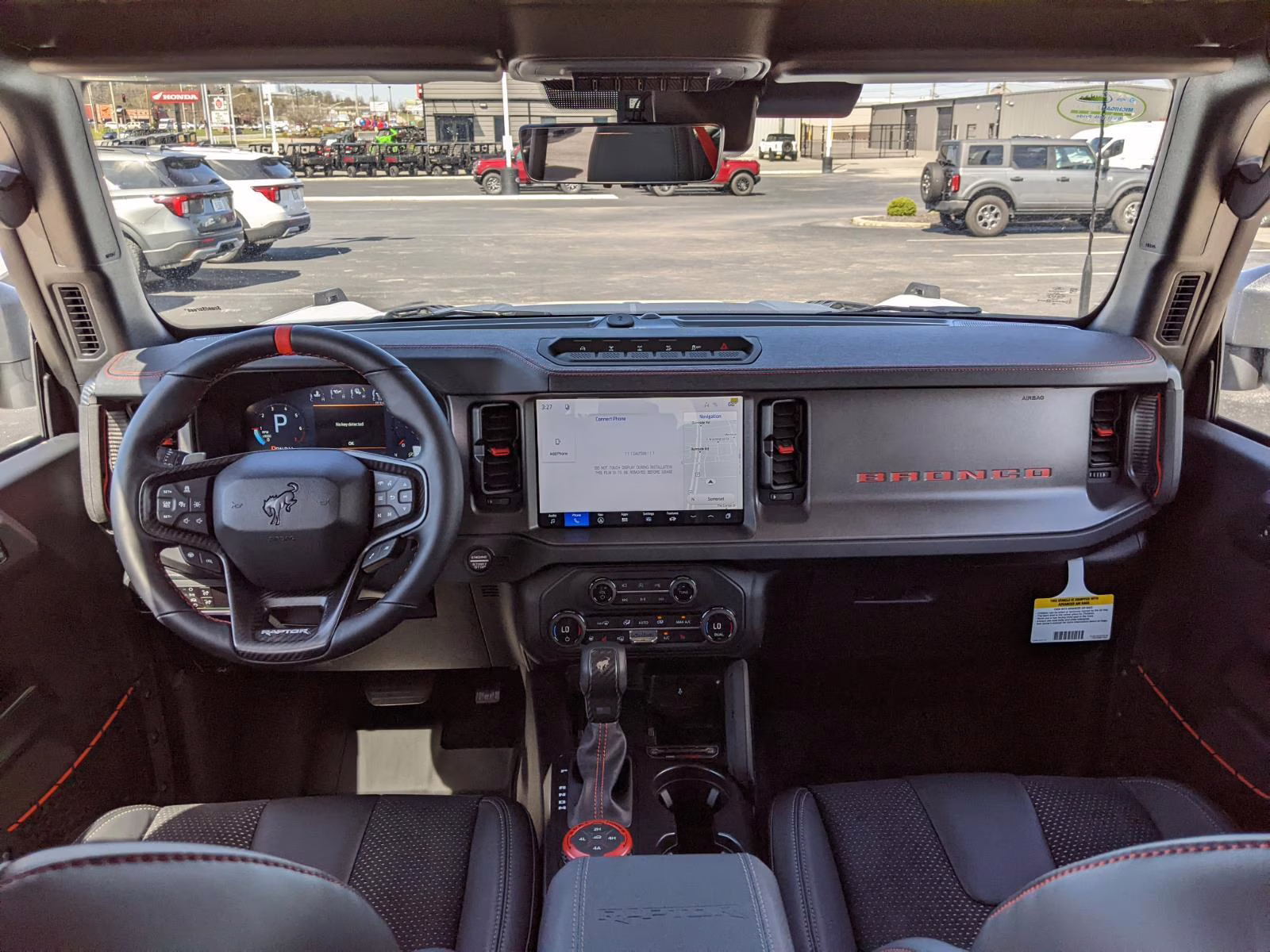 2026 Oxford White Ford Bronco Raptor 4X4 SUV