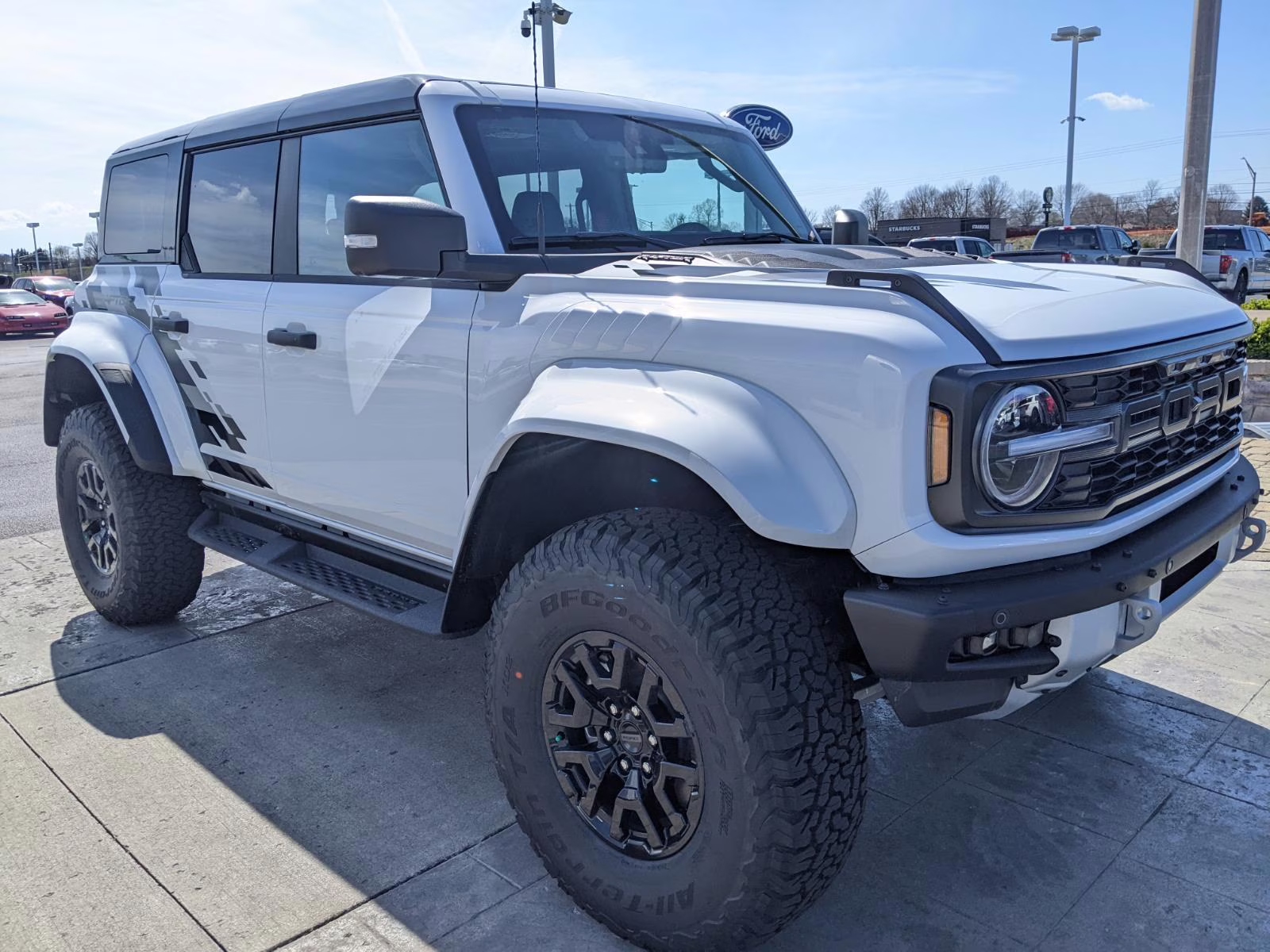 2026 Oxford White Ford Bronco Raptor 4X4 SUV