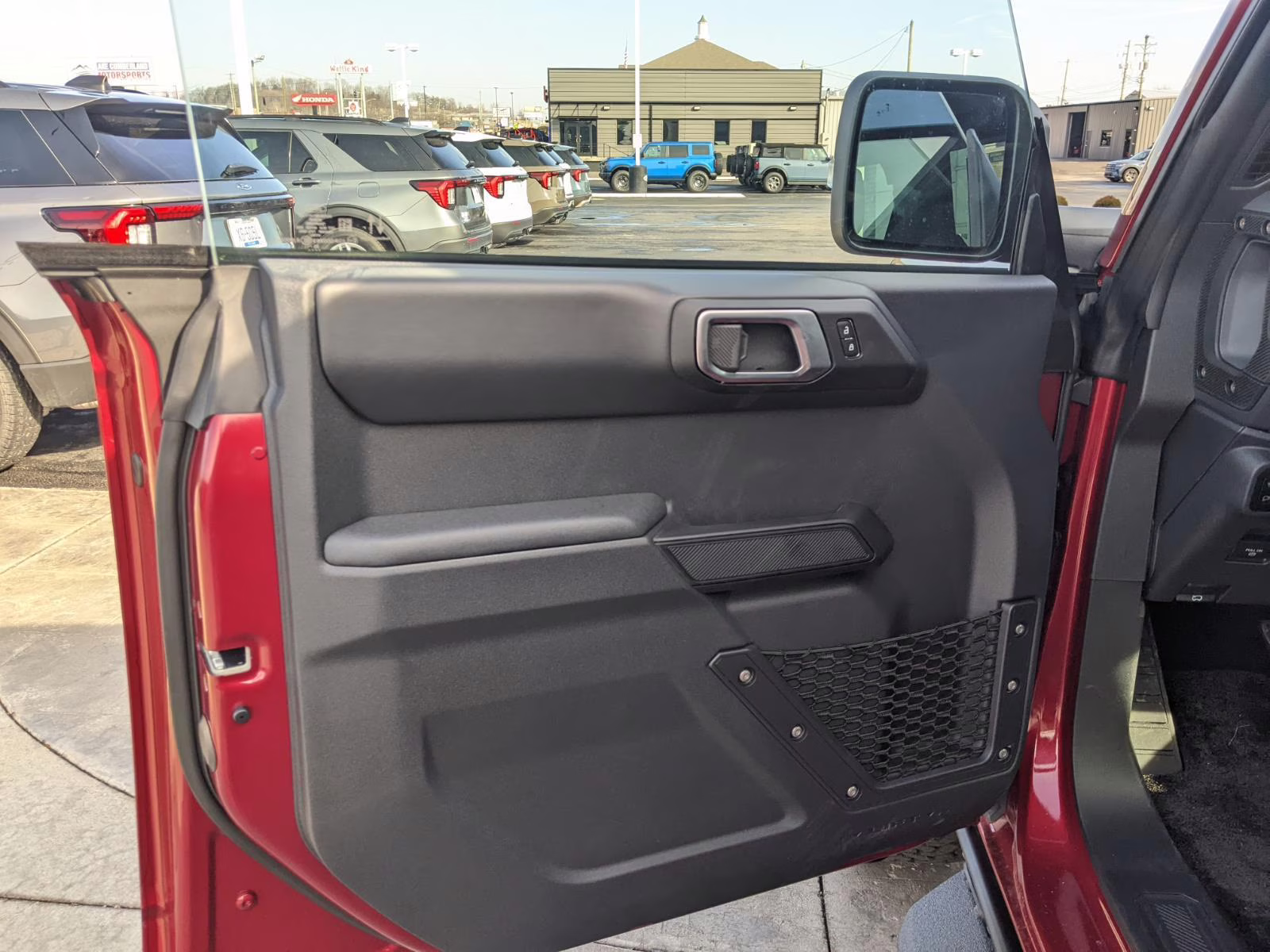 2025 Ruby Red Metallic Tinted Clearcoat Ford Bronco Badlands 4X4 SUV