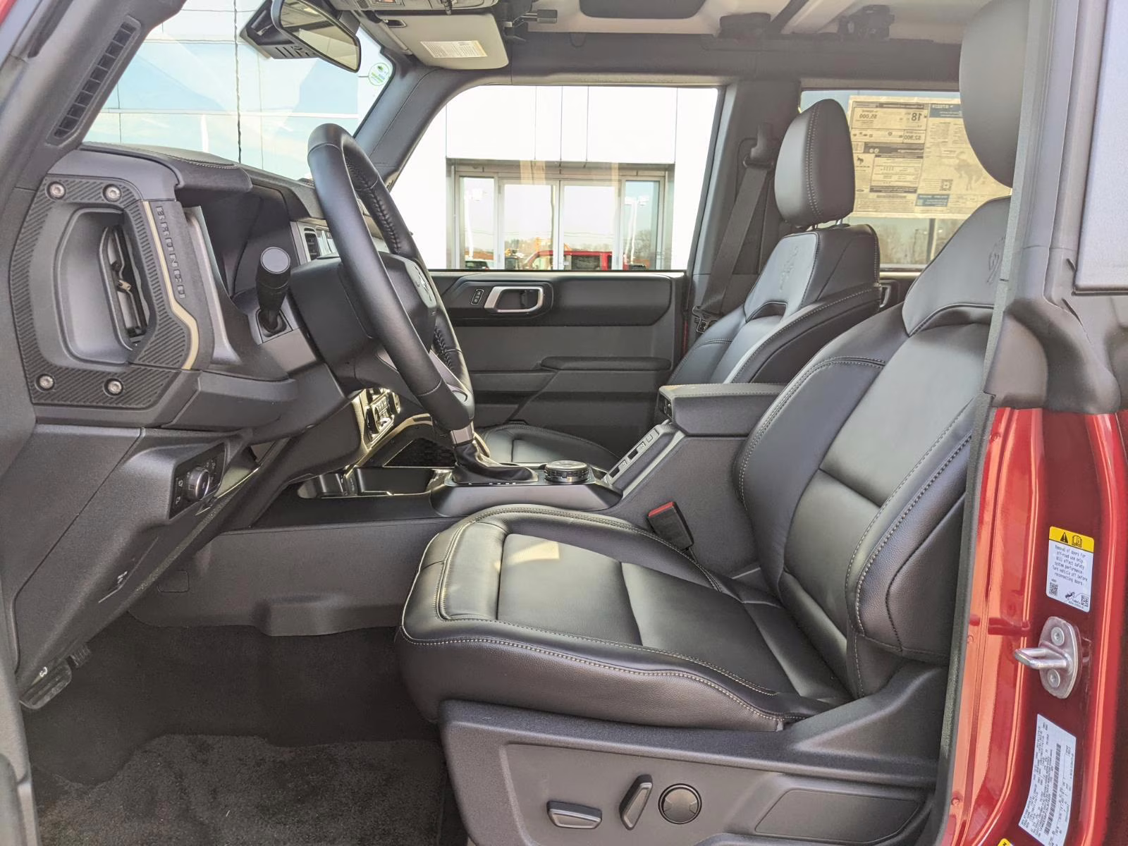 2025 Ruby Red Metallic Tinted Clearcoat Ford Bronco Badlands 4X4 SUV