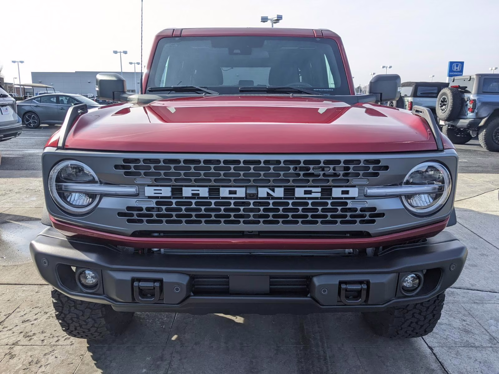 2025 Ruby Red Metallic Tinted Clearcoat Ford Bronco Badlands 4X4 SUV