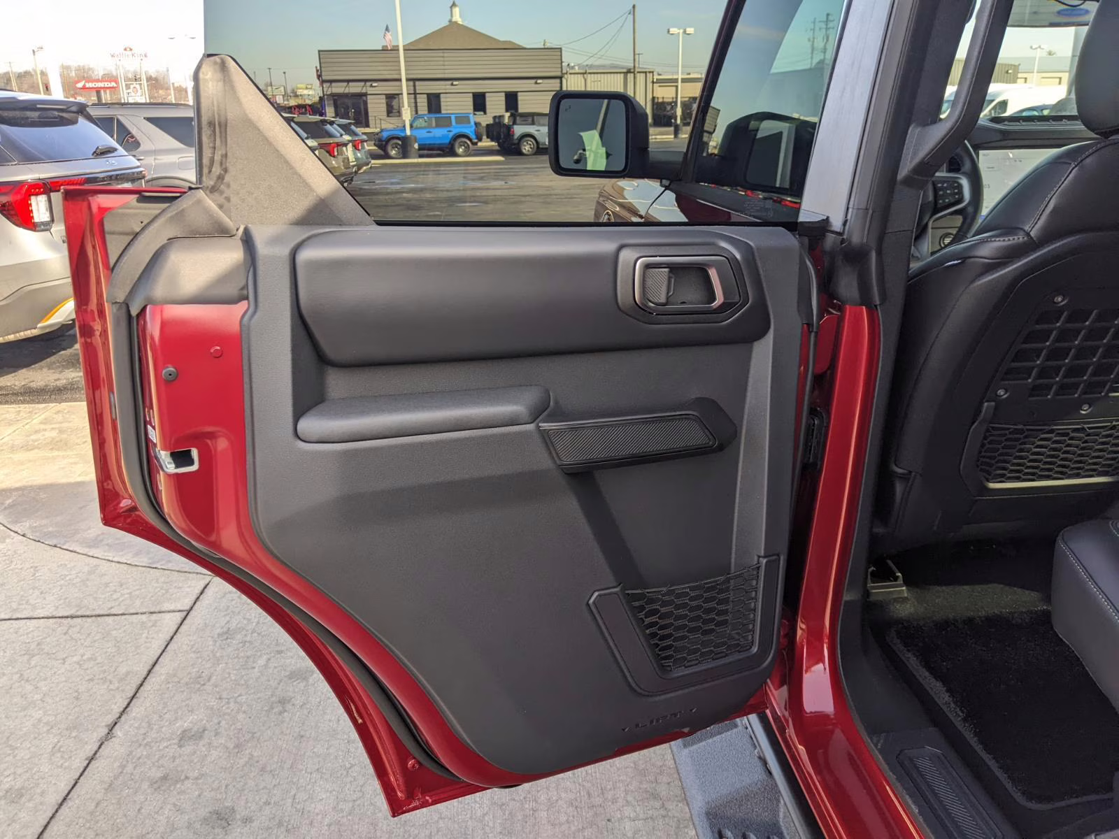 2025 Ruby Red Metallic Tinted Clearcoat Ford Bronco Badlands 4X4 SUV