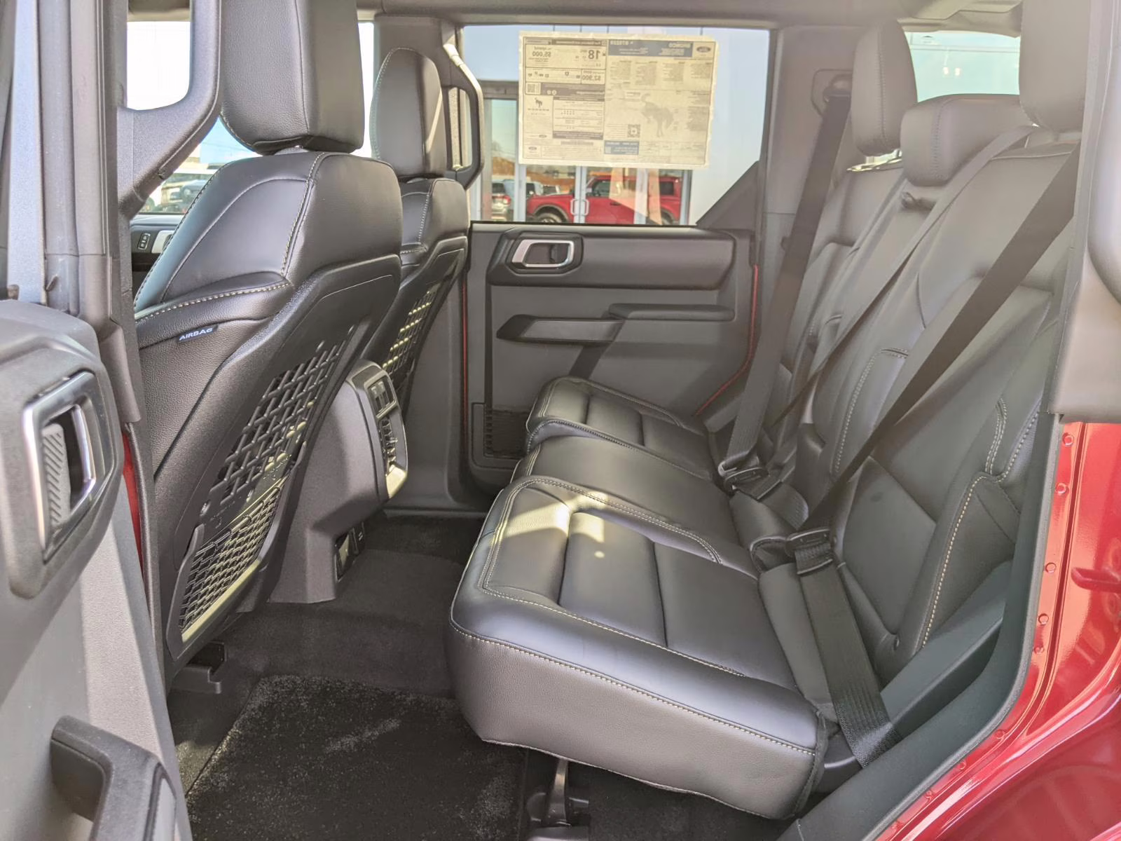 2025 Ruby Red Metallic Tinted Clearcoat Ford Bronco Badlands 4X4 SUV