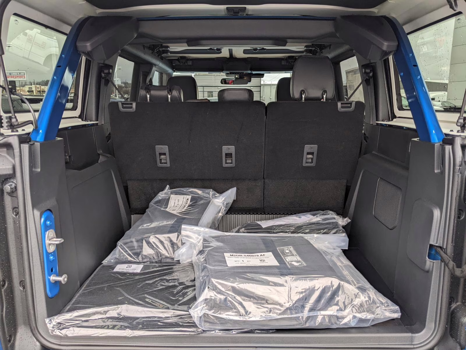 2025 Velocity Blue Ford Bronco Badlands 4X4 SUV