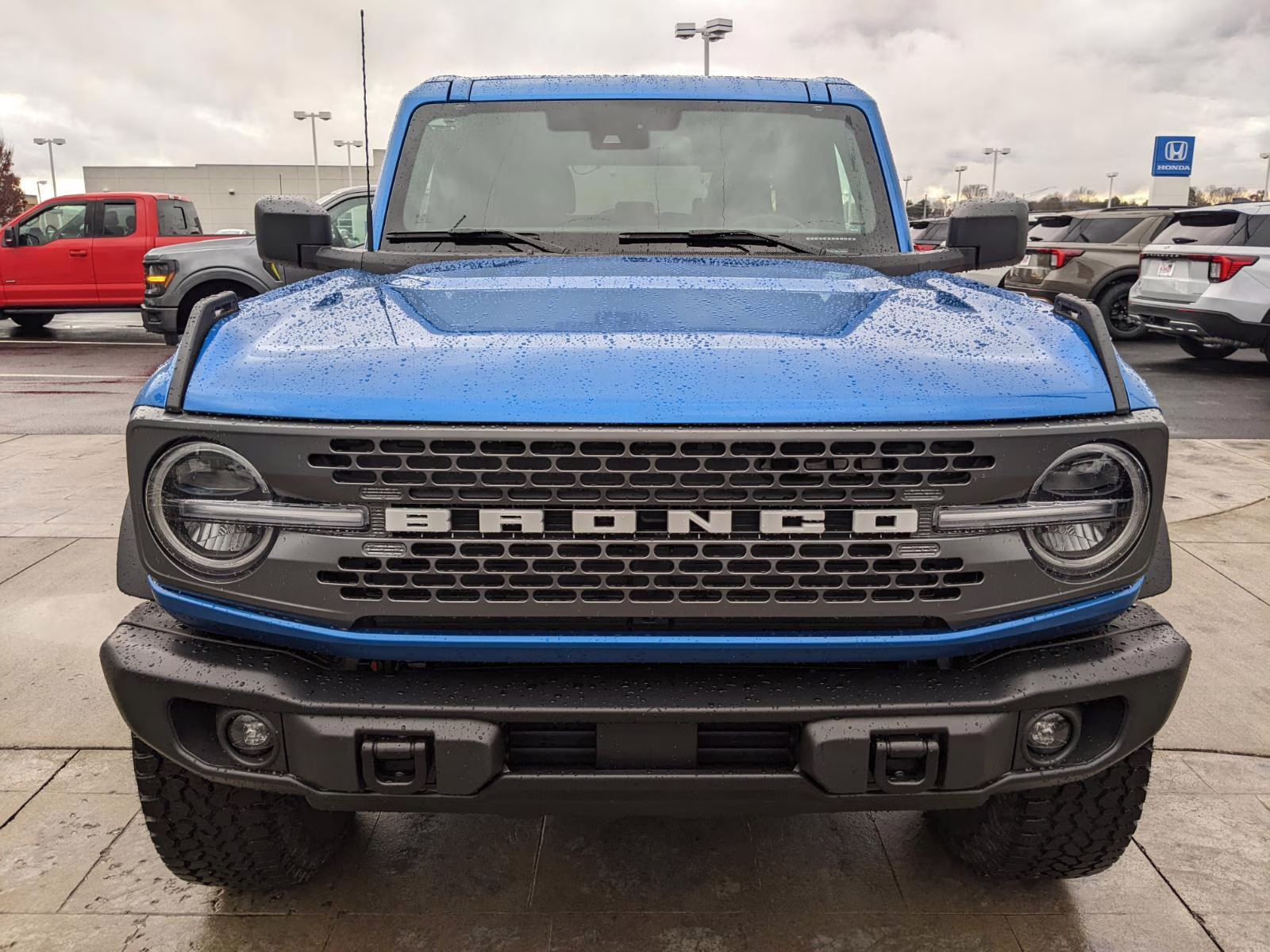 2025 Velocity Blue Ford Bronco Badlands 4X4 SUV