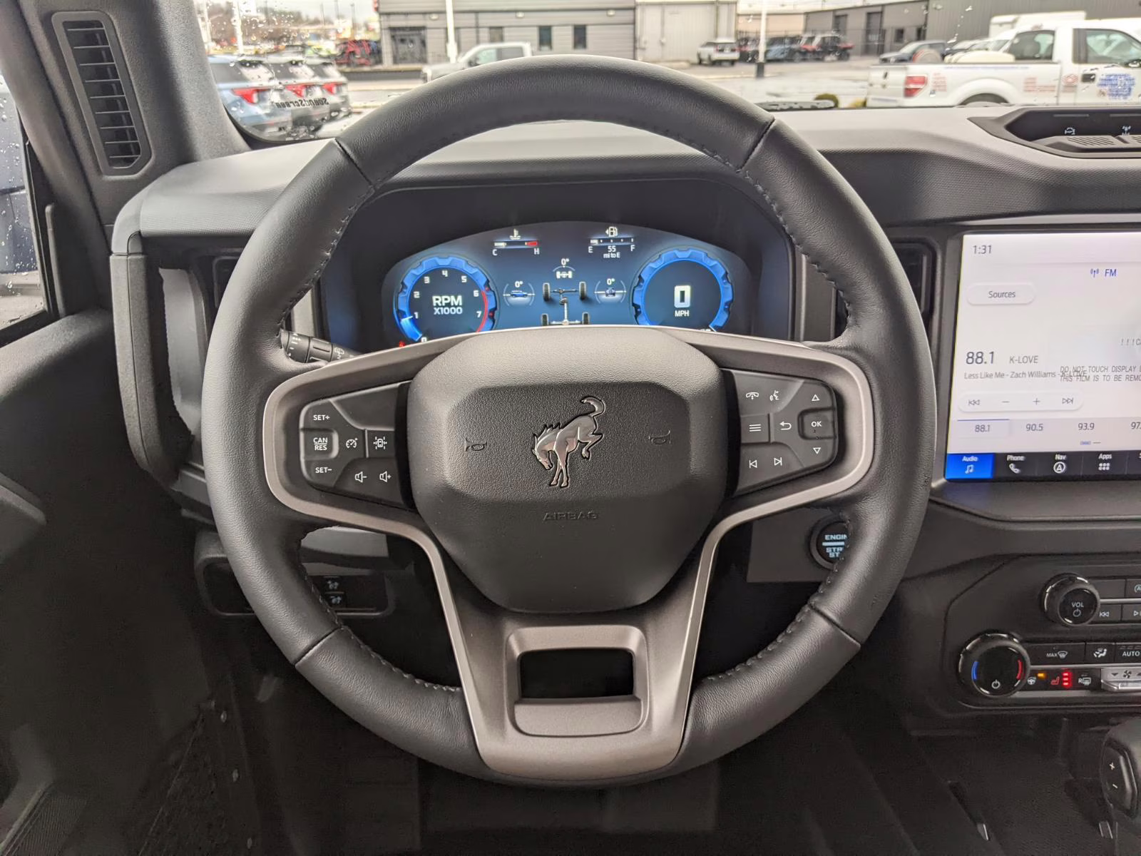 2025 Velocity Blue Ford Bronco Badlands 4X4 SUV