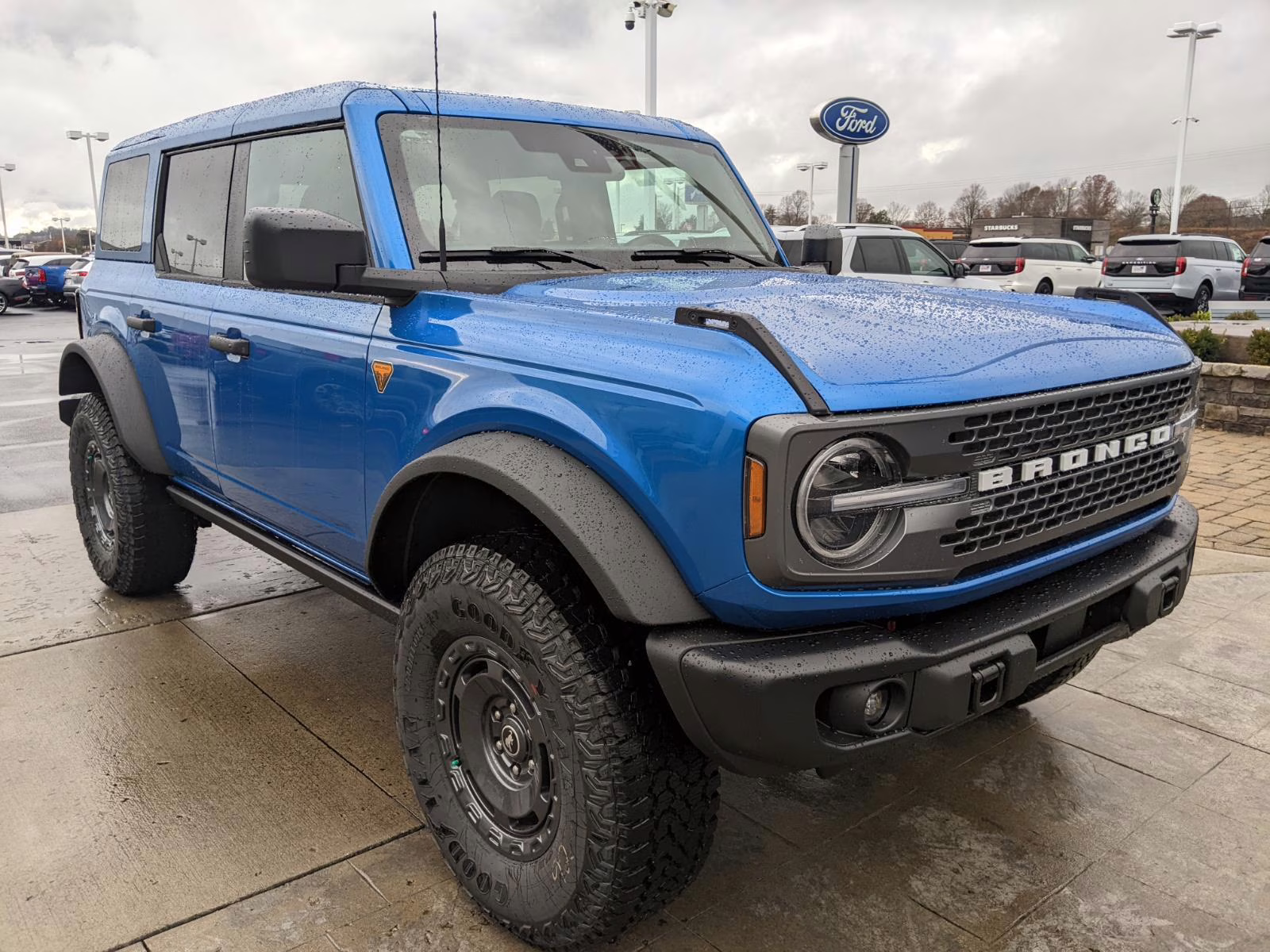 2025 Velocity Blue Ford Bronco Badlands 4X4 SUV