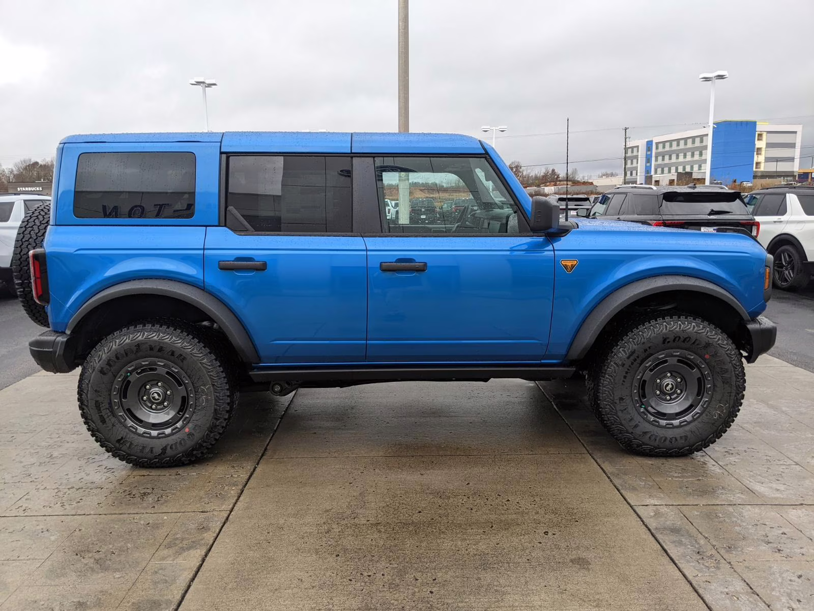 2025 Velocity Blue Ford Bronco Badlands 4X4 SUV