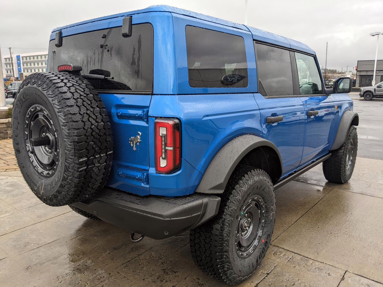 2025 Velocity Blue Ford Bronco Badlands 4X4 SUV