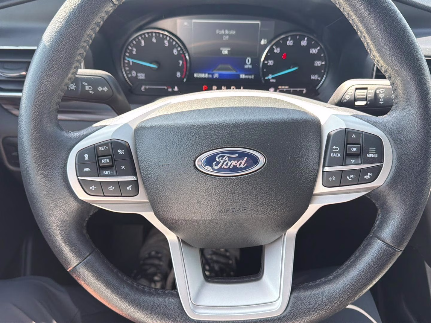 2023 Iconic Silver Ford Explorer Limited 4X4 SUV