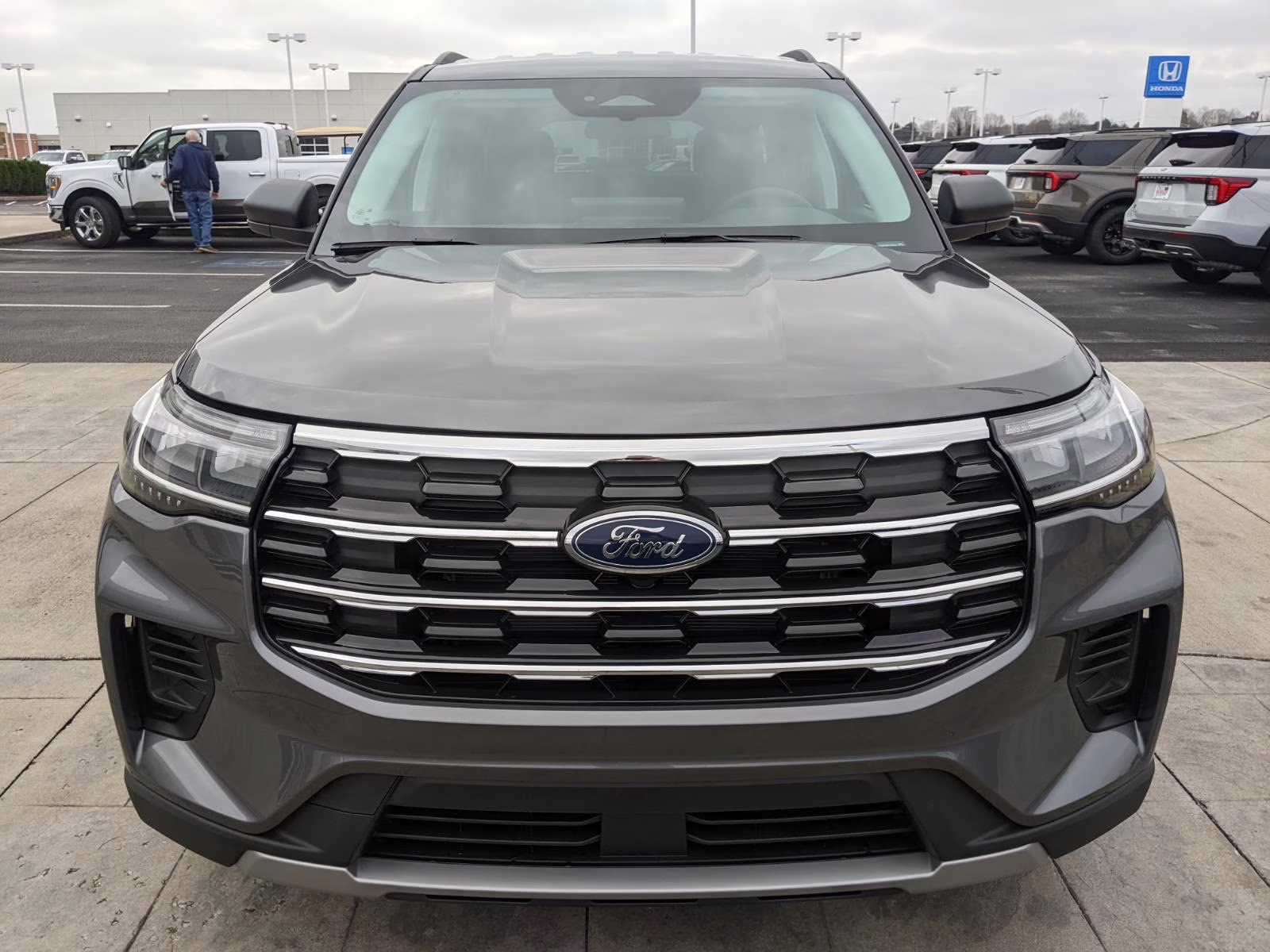2026 Carbonized Gray Ford Explorer Active RWD SUV
