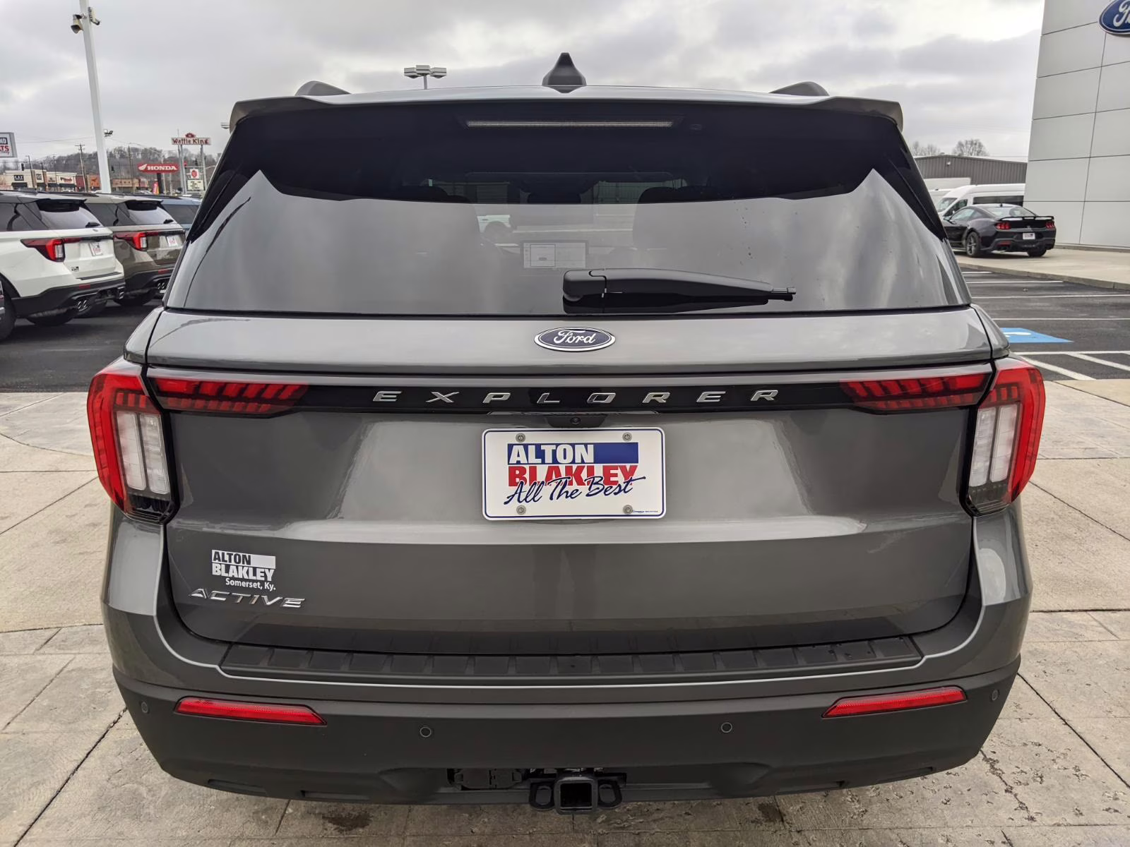 2026 Carbonized Gray Ford Explorer Active RWD SUV