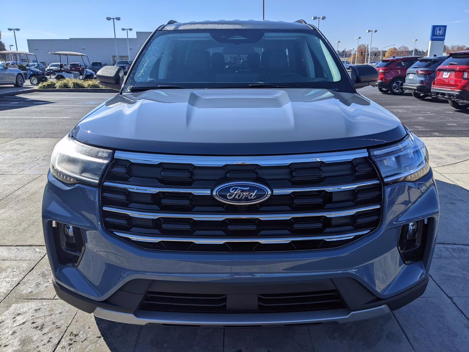 2026 Vapor Blue Metallic Ford Explorer Active 4X4 SUV
