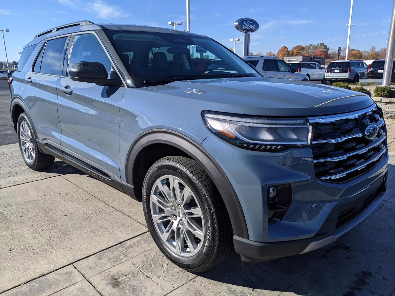 2026 Vapor Blue Metallic Ford Explorer Active 4X4 SUV