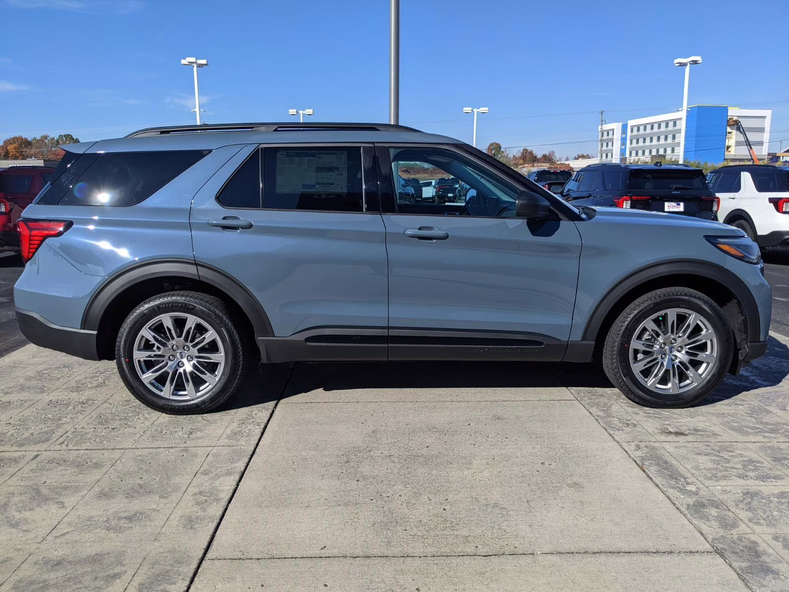 2026 Vapor Blue Metallic Ford Explorer Active 4X4 SUV
