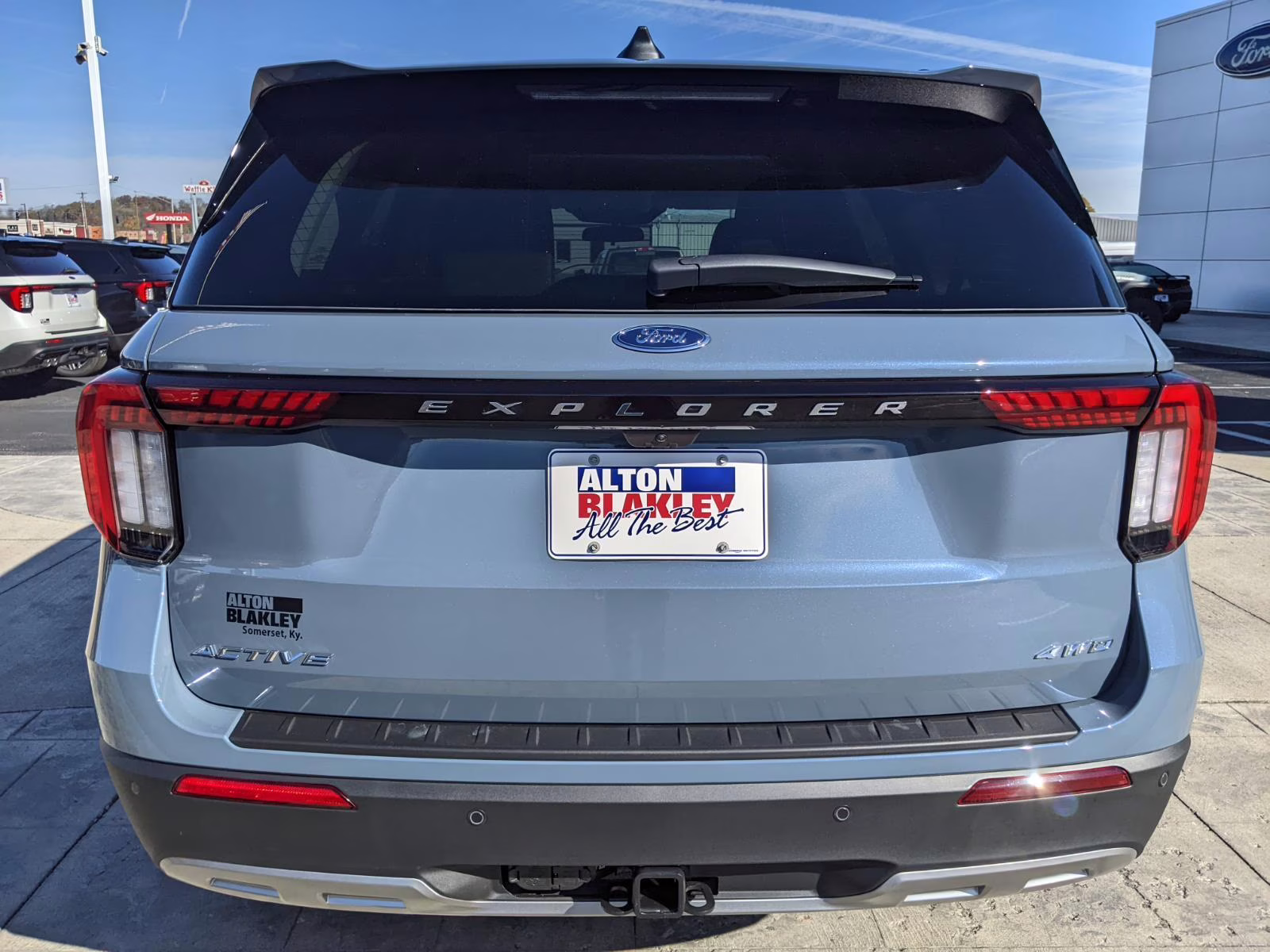 2026 Vapor Blue Metallic Ford Explorer Active 4X4 SUV