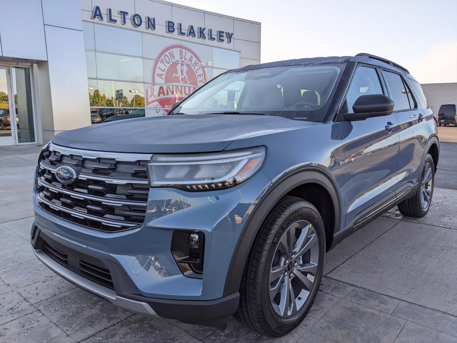 2026 Vapor Blue Metallic Ford Explorer Active 4X4 SUV