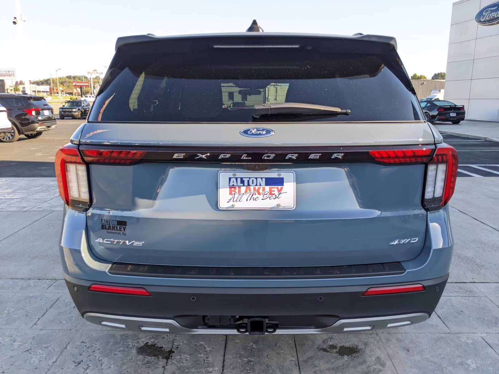 2026 Vapor Blue Metallic Ford Explorer Active 4X4 SUV