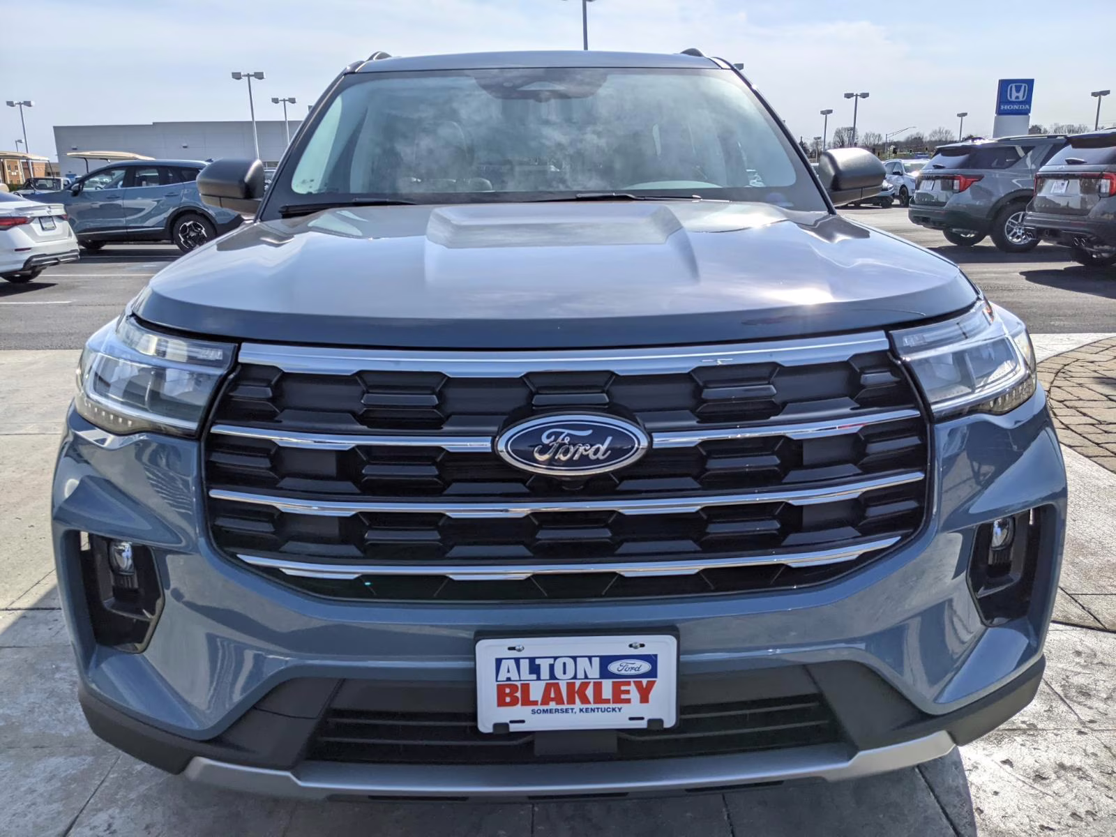 2026 Vapor Blue Ford Explorer Active 4X4 SUV