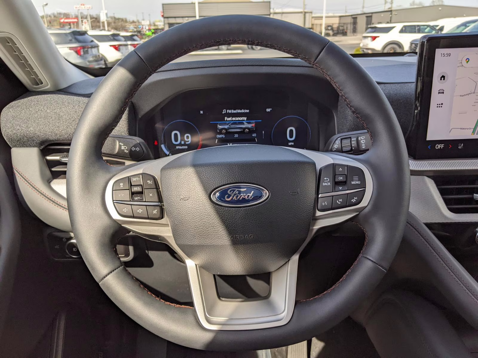 2026 Vapor Blue Ford Explorer Active 4X4 SUV