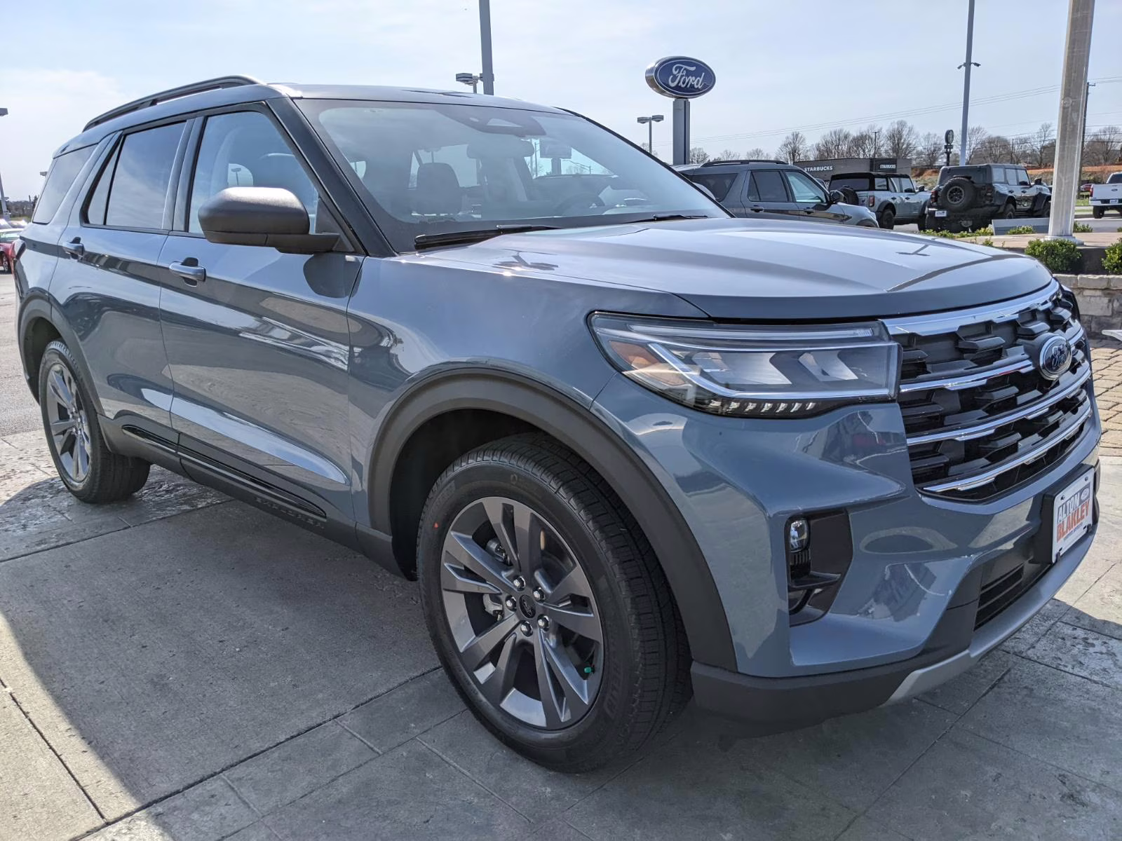 2026 Vapor Blue Ford Explorer Active 4X4 SUV