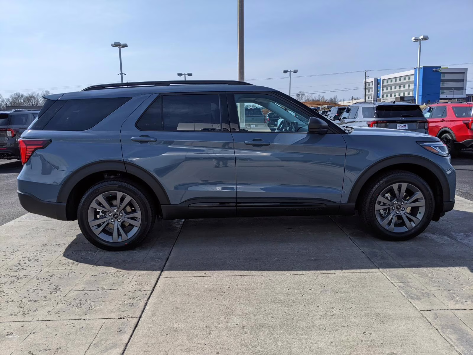 2026 Vapor Blue Ford Explorer Active 4X4 SUV