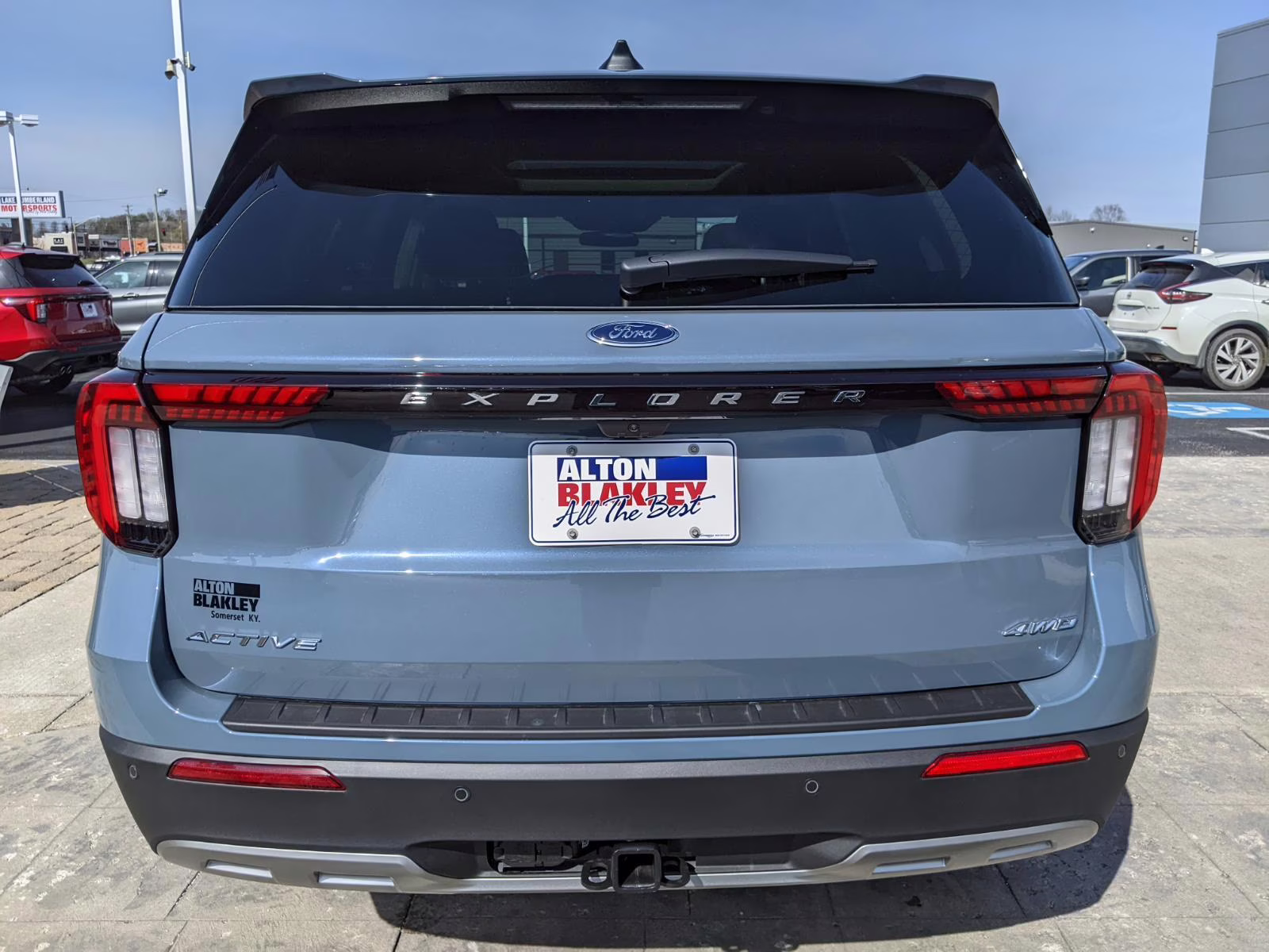 2026 Vapor Blue Ford Explorer Active 4X4 SUV