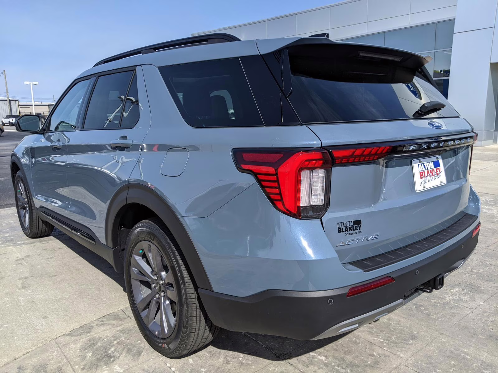 2026 Vapor Blue Ford Explorer Active 4X4 SUV