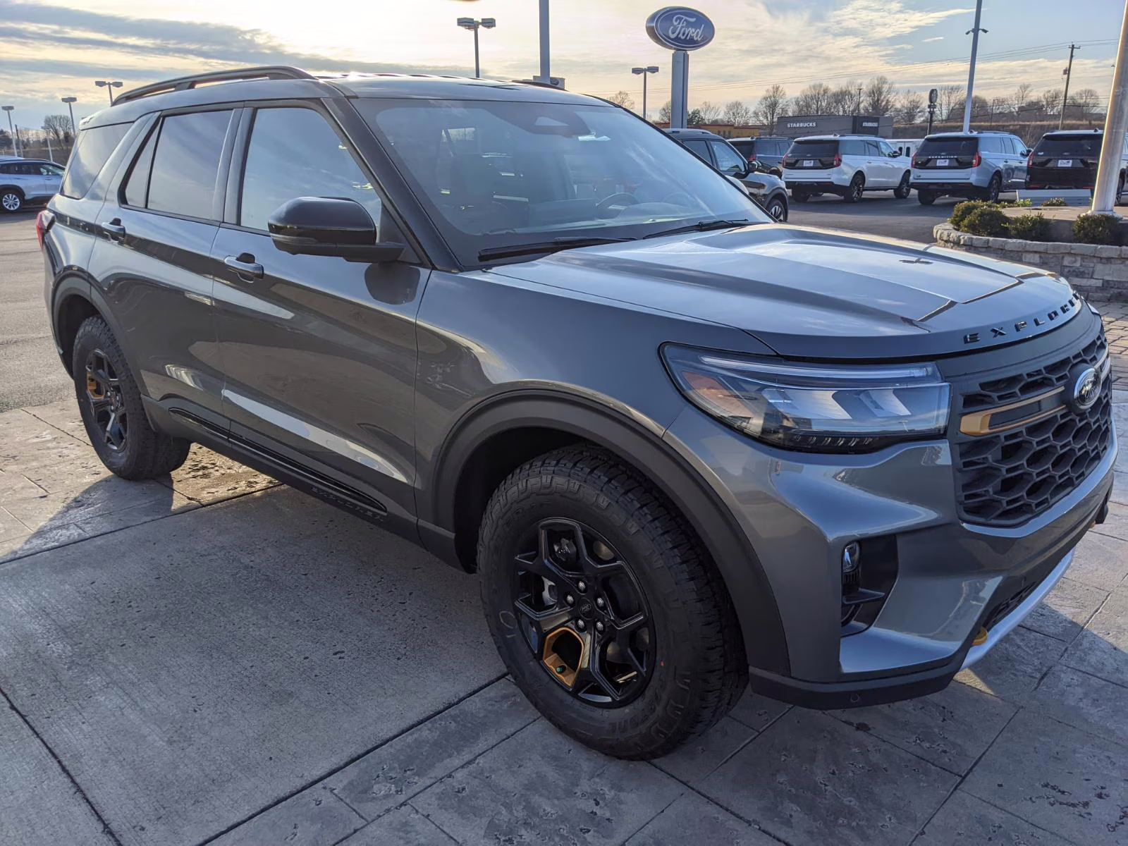 2026 Carbonized Gray Metallic Ford Explorer Tremor 4X4 SUV