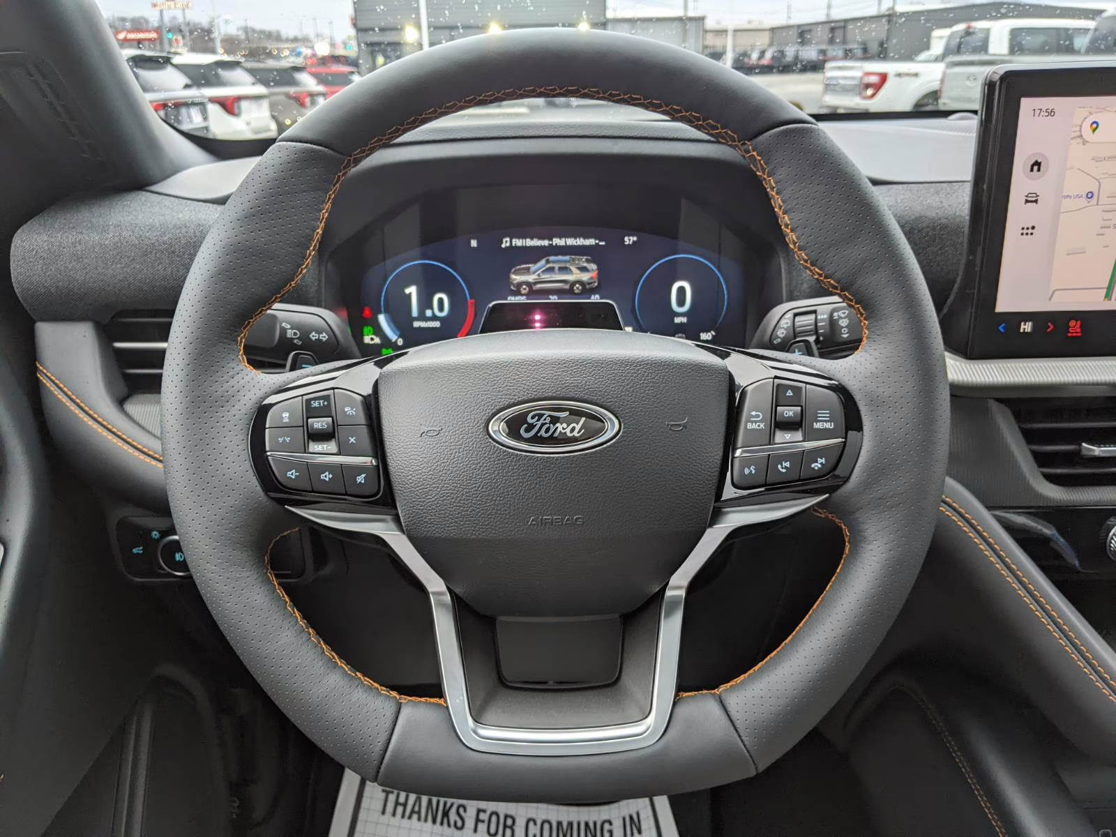 2026 Carbonized Gray Metallic Ford Explorer Tremor 4X4 SUV