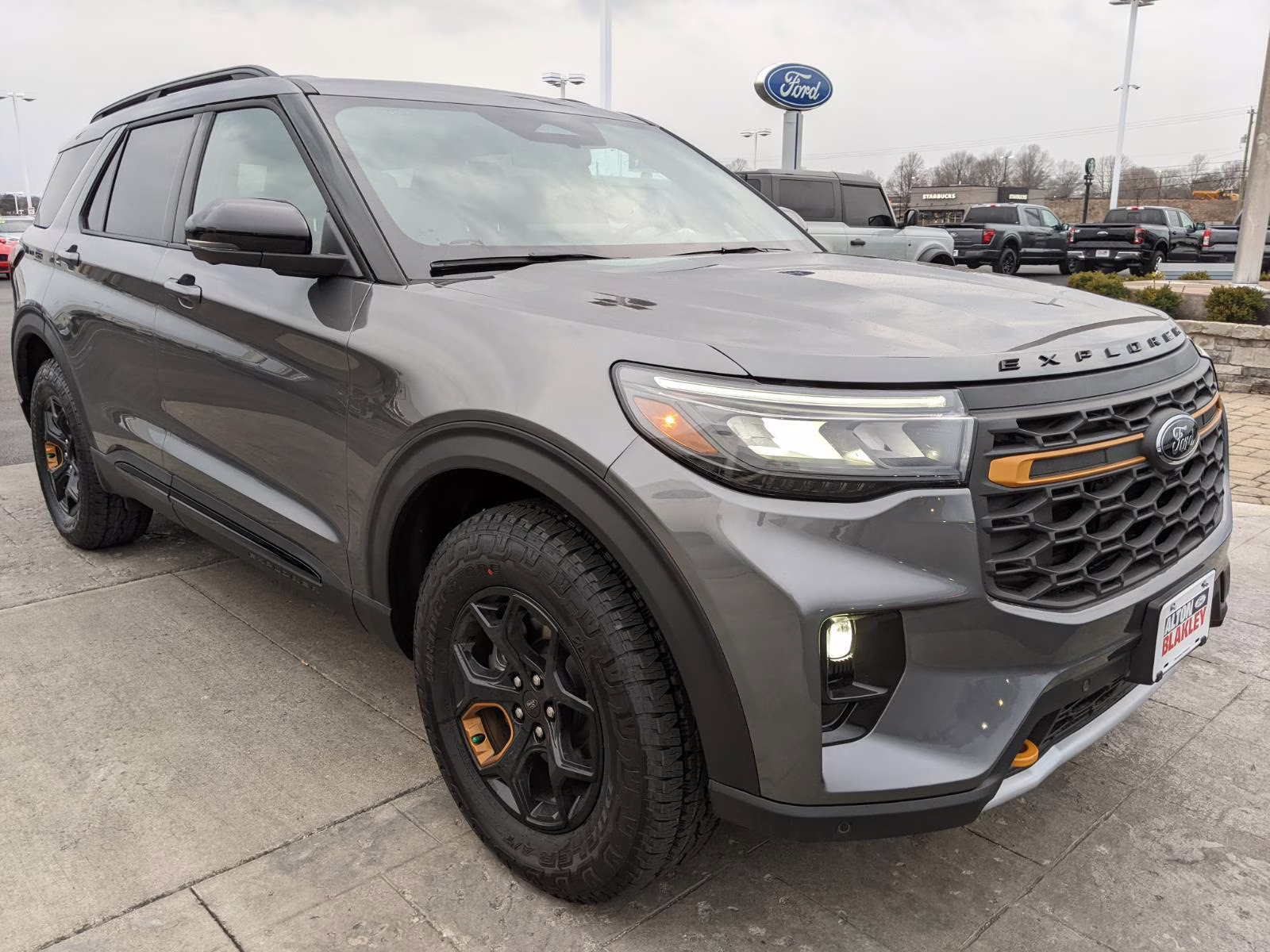 2026 Carbonized Gray Metallic Ford Explorer Tremor 4X4 SUV