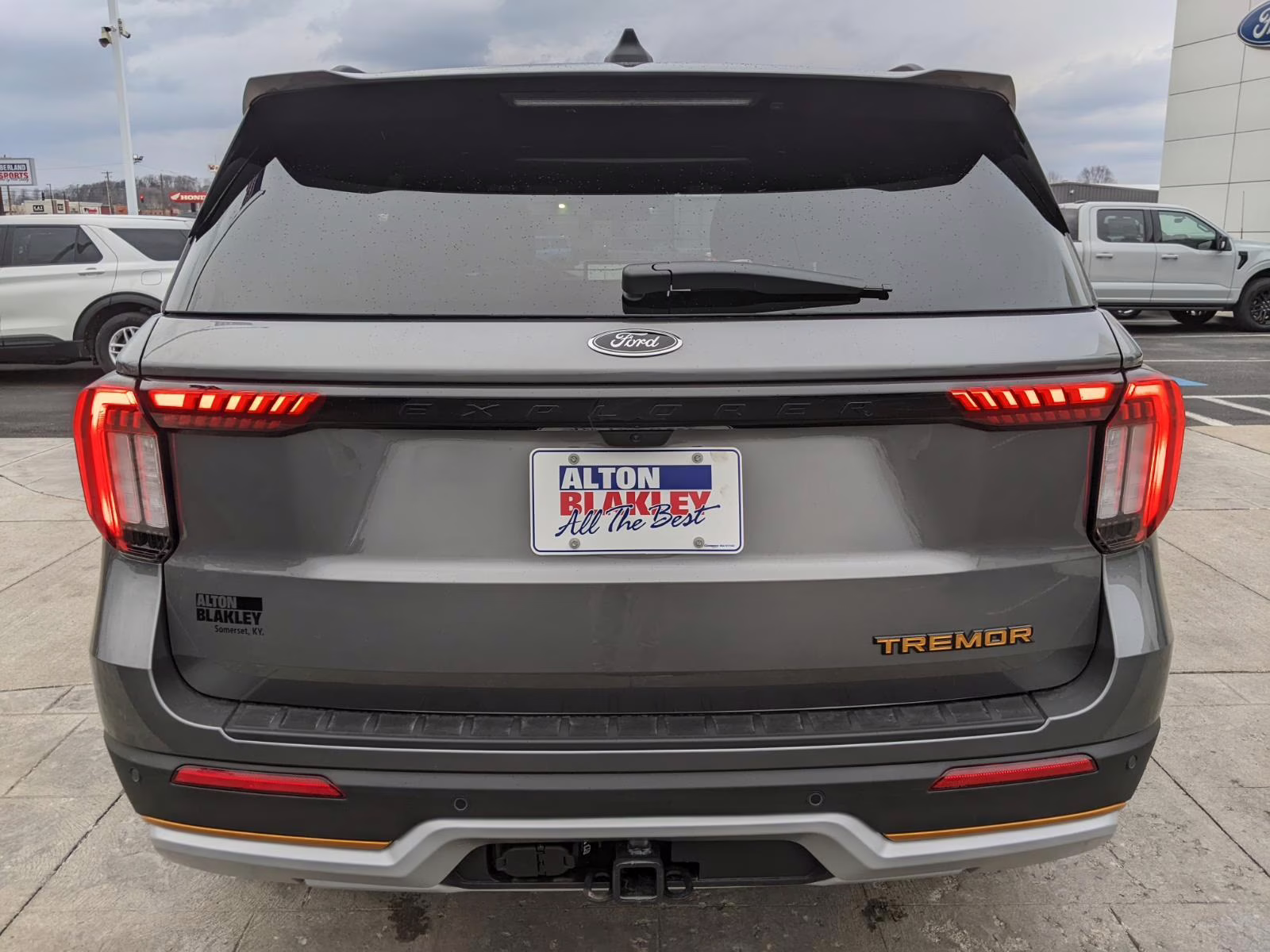 2026 Carbonized Gray Metallic Ford Explorer Tremor 4X4 SUV